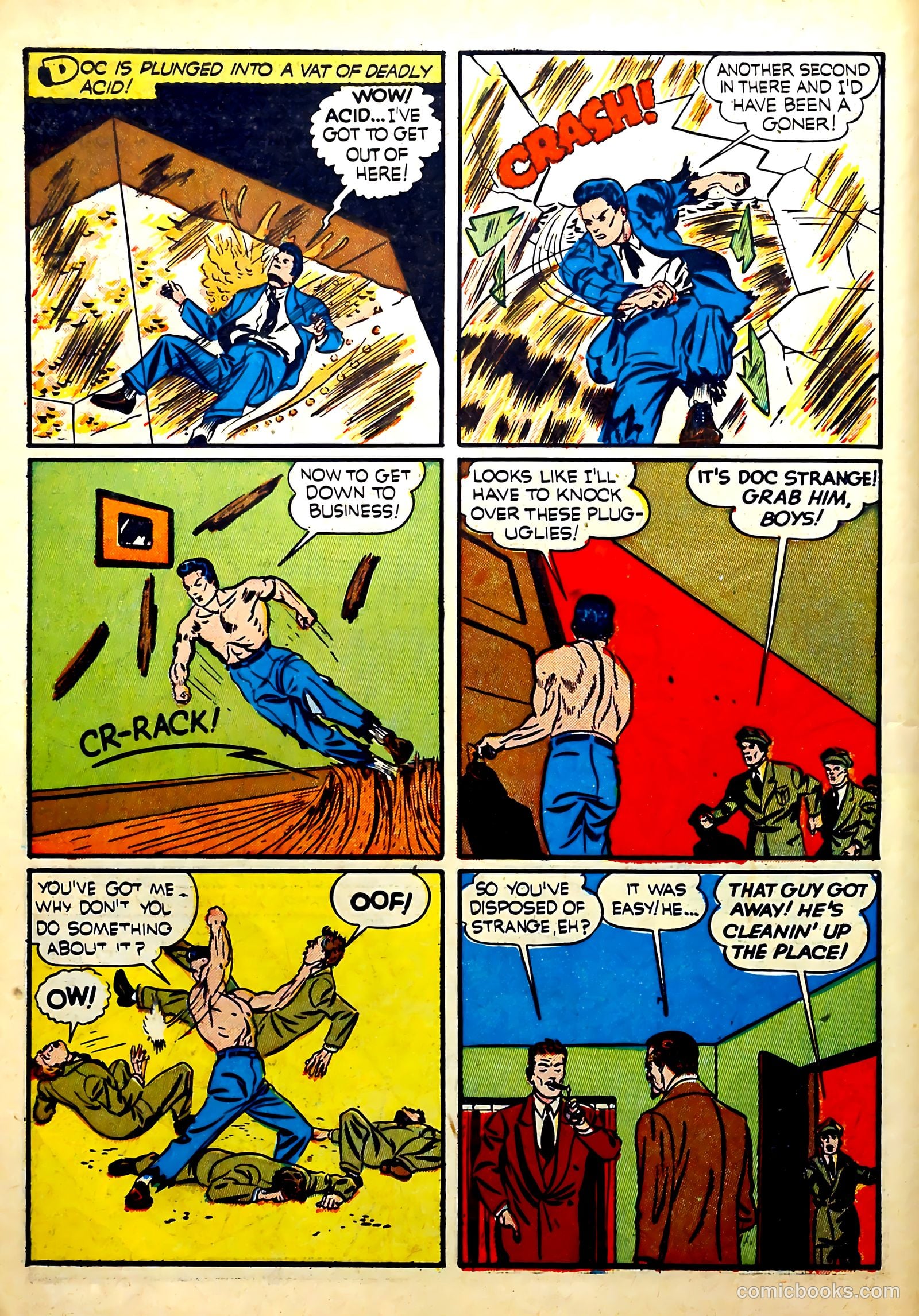 Thrilling Comics #15 (1940) — page 10 of 68