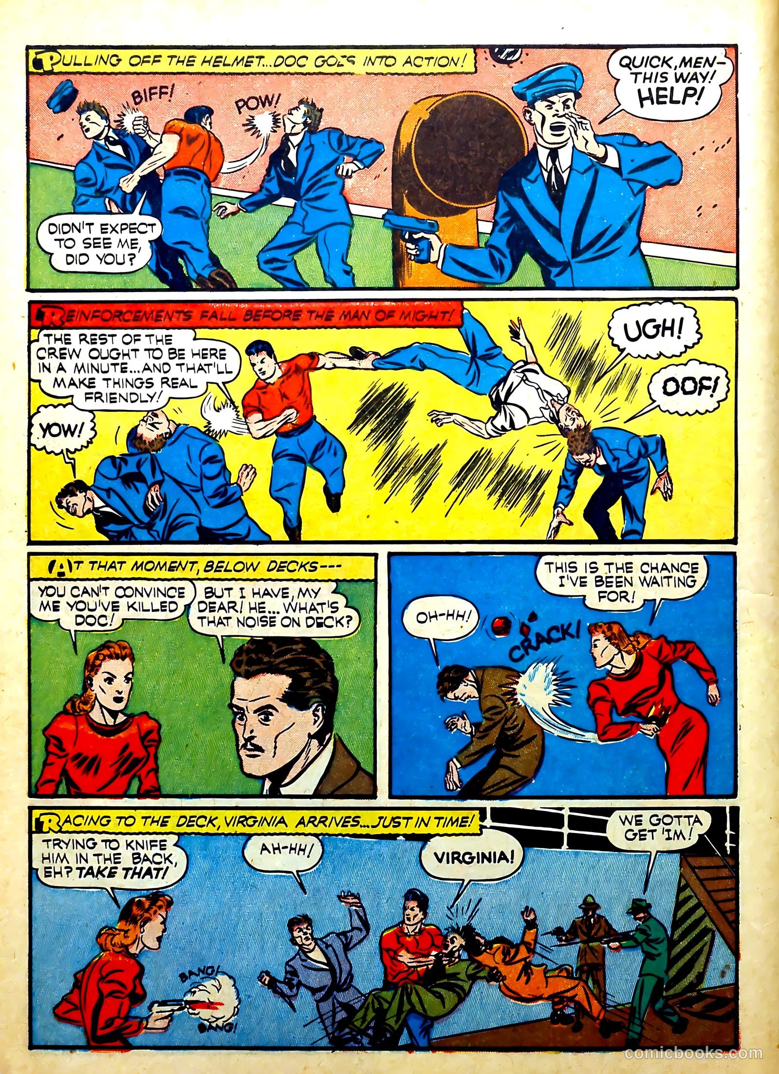 Thrilling Comics #15 (1940) — page 16 of 68