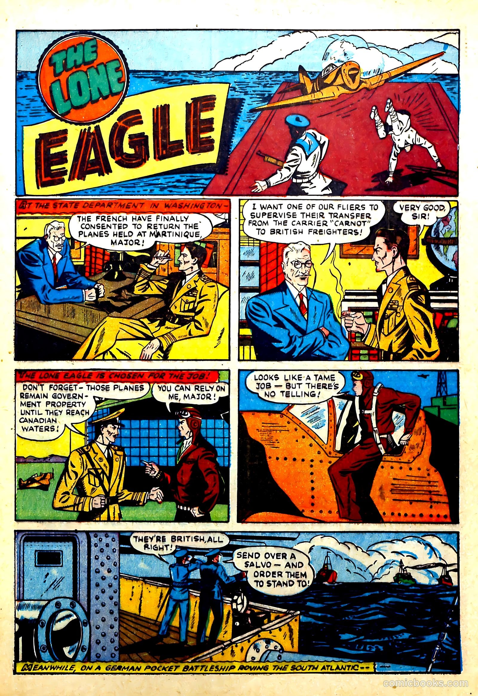 Thrilling Comics #15 (1940) — page 33 of 68