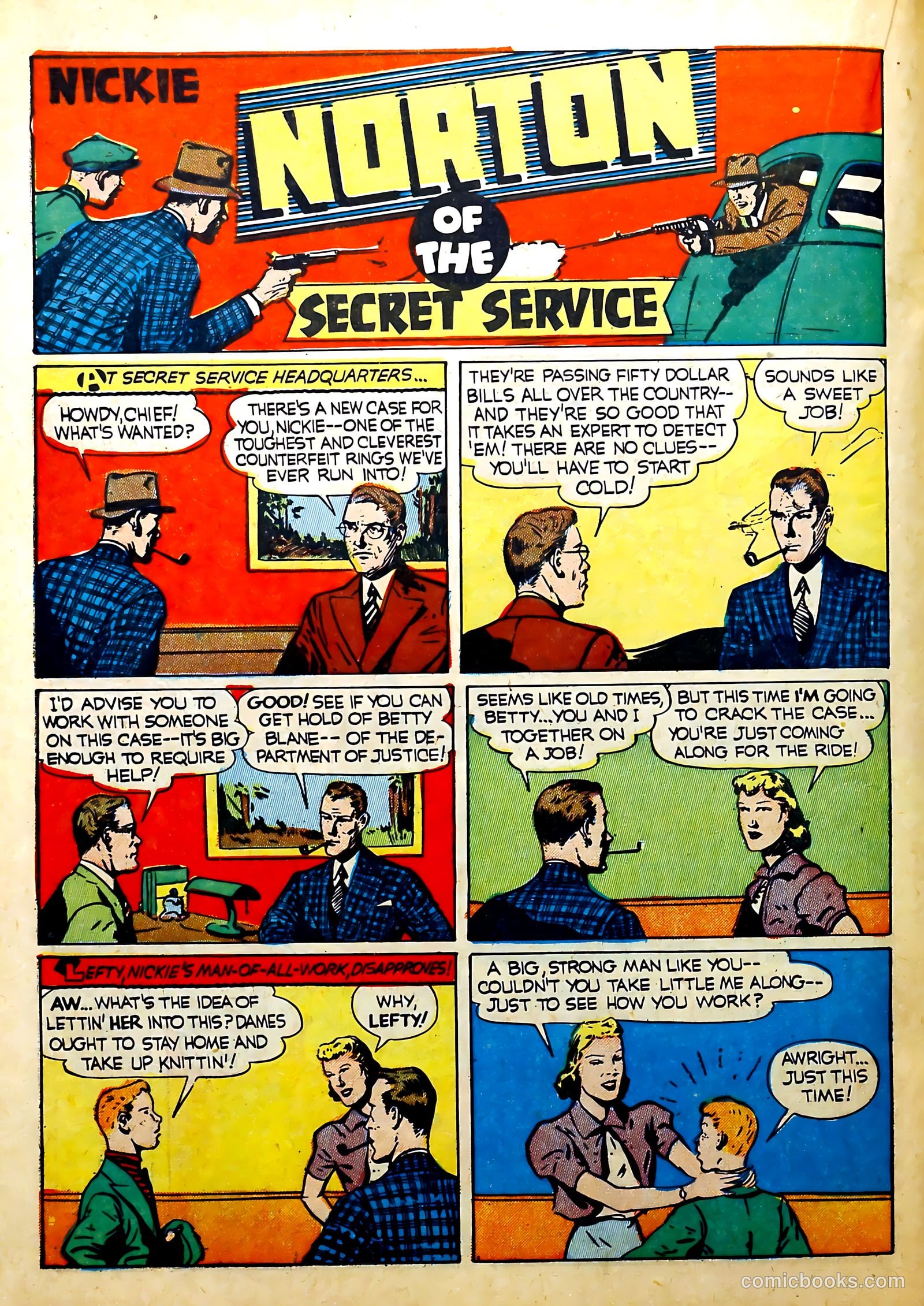 Thrilling Comics #15 (1940) — page 40 of 68
