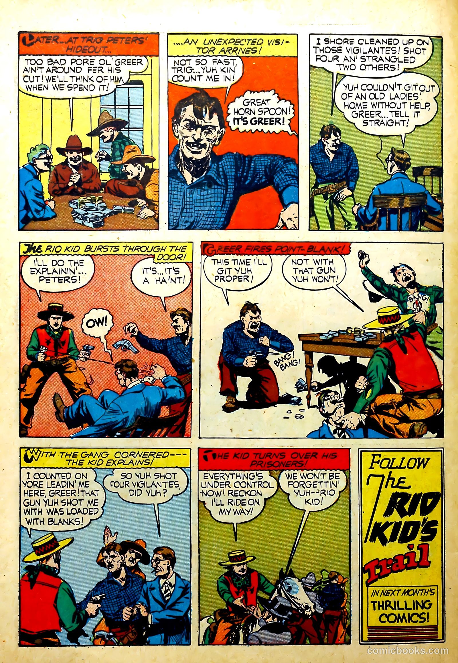 Thrilling Comics #15 (1940) — page 64 of 68