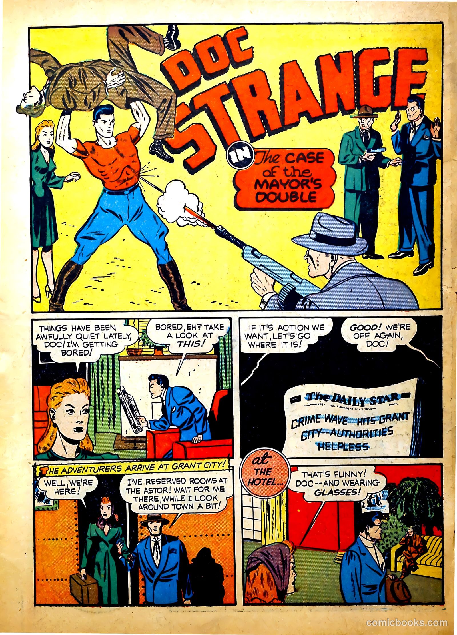 Thrilling Comics #18 (1940) — page 3 of 70