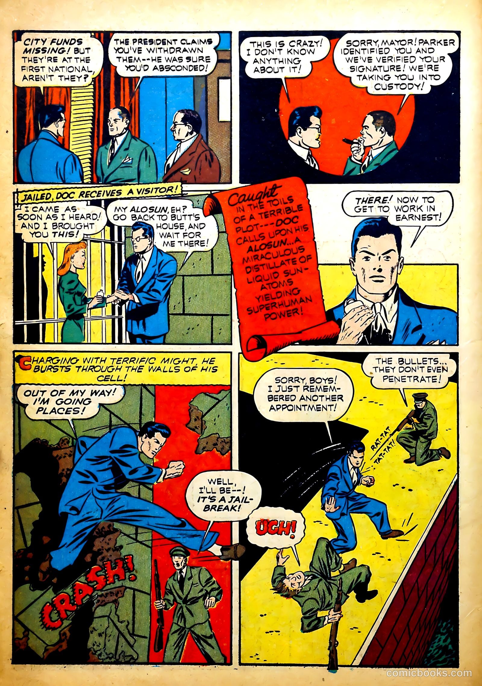 Thrilling Comics #18 (1940) — page 10 of 70