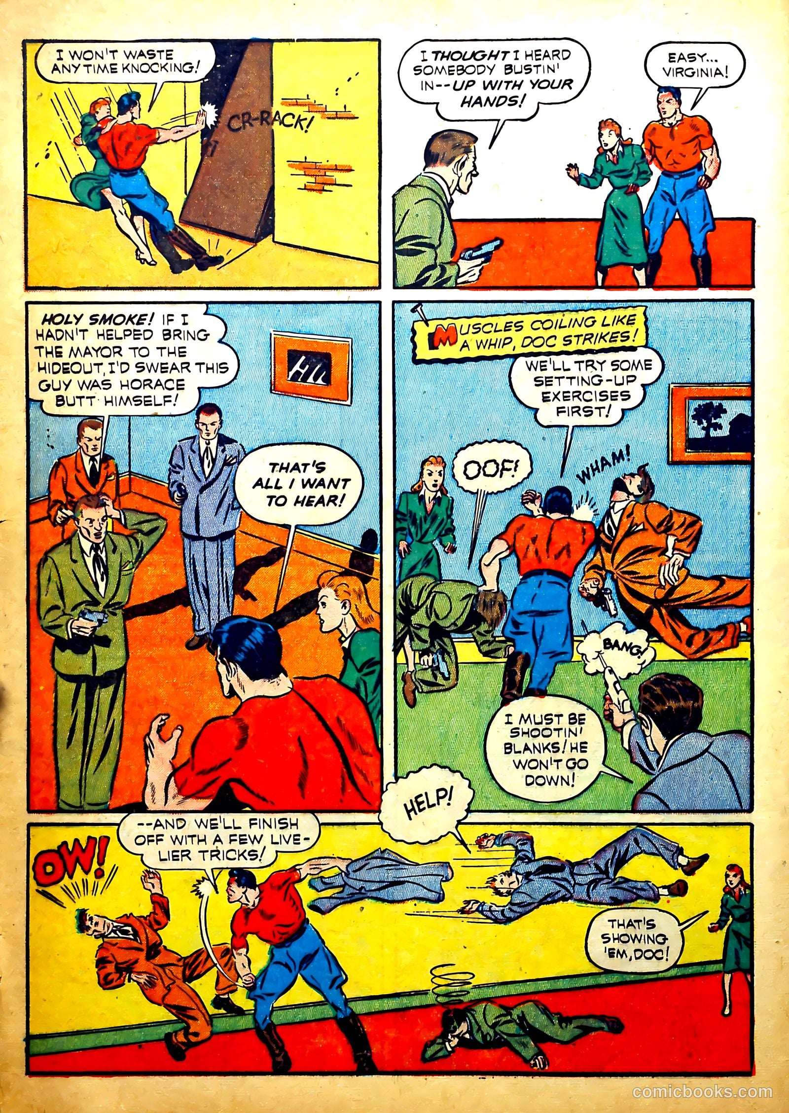 Thrilling Comics #18 (1940) — page 12 of 70