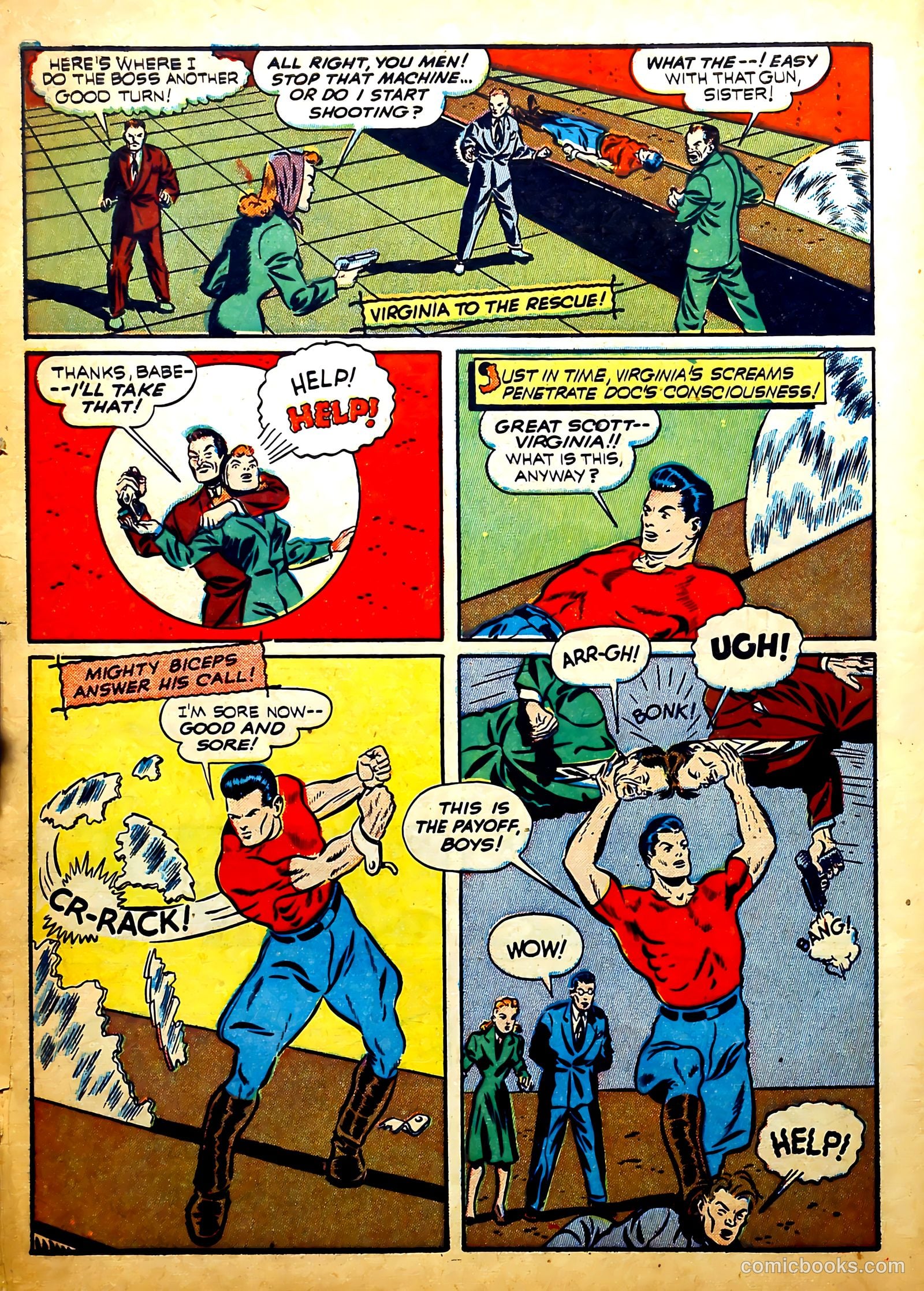 Thrilling Comics #18 (1940) — page 16 of 70