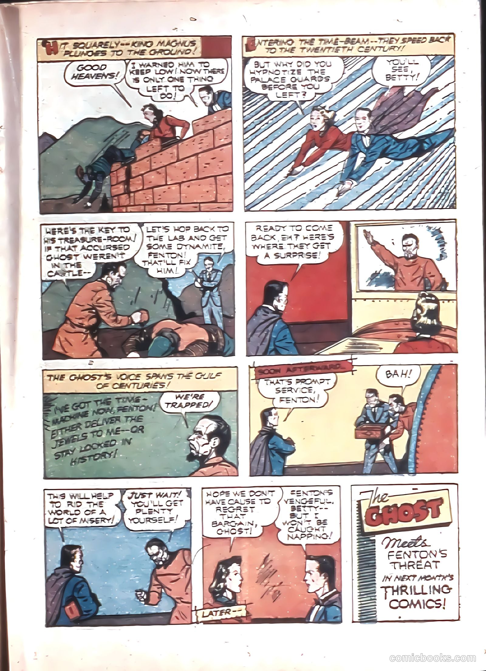 Thrilling Comics #18 (1940) — page 33 of 70