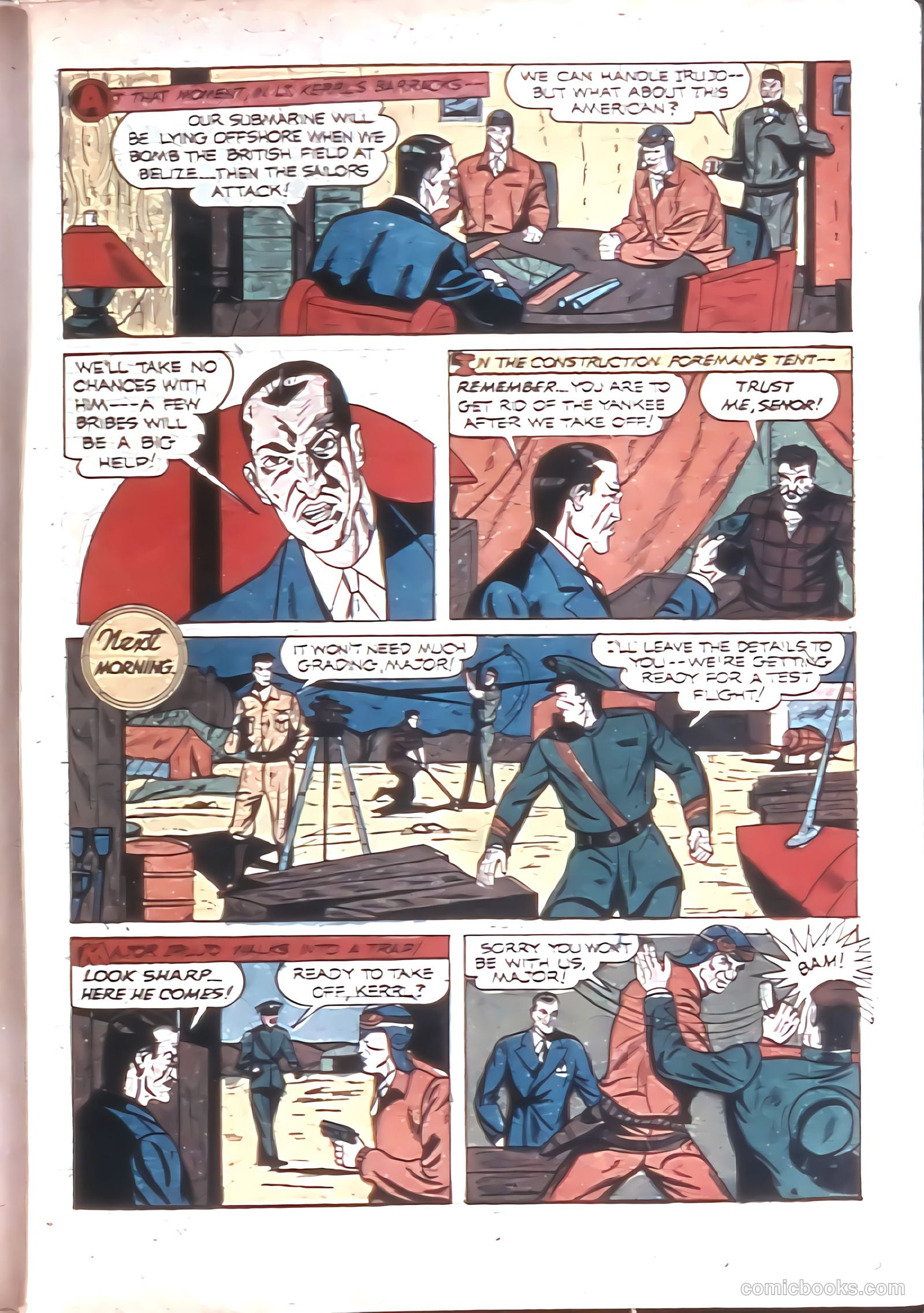Thrilling Comics #18 (1940) — page 35 of 70