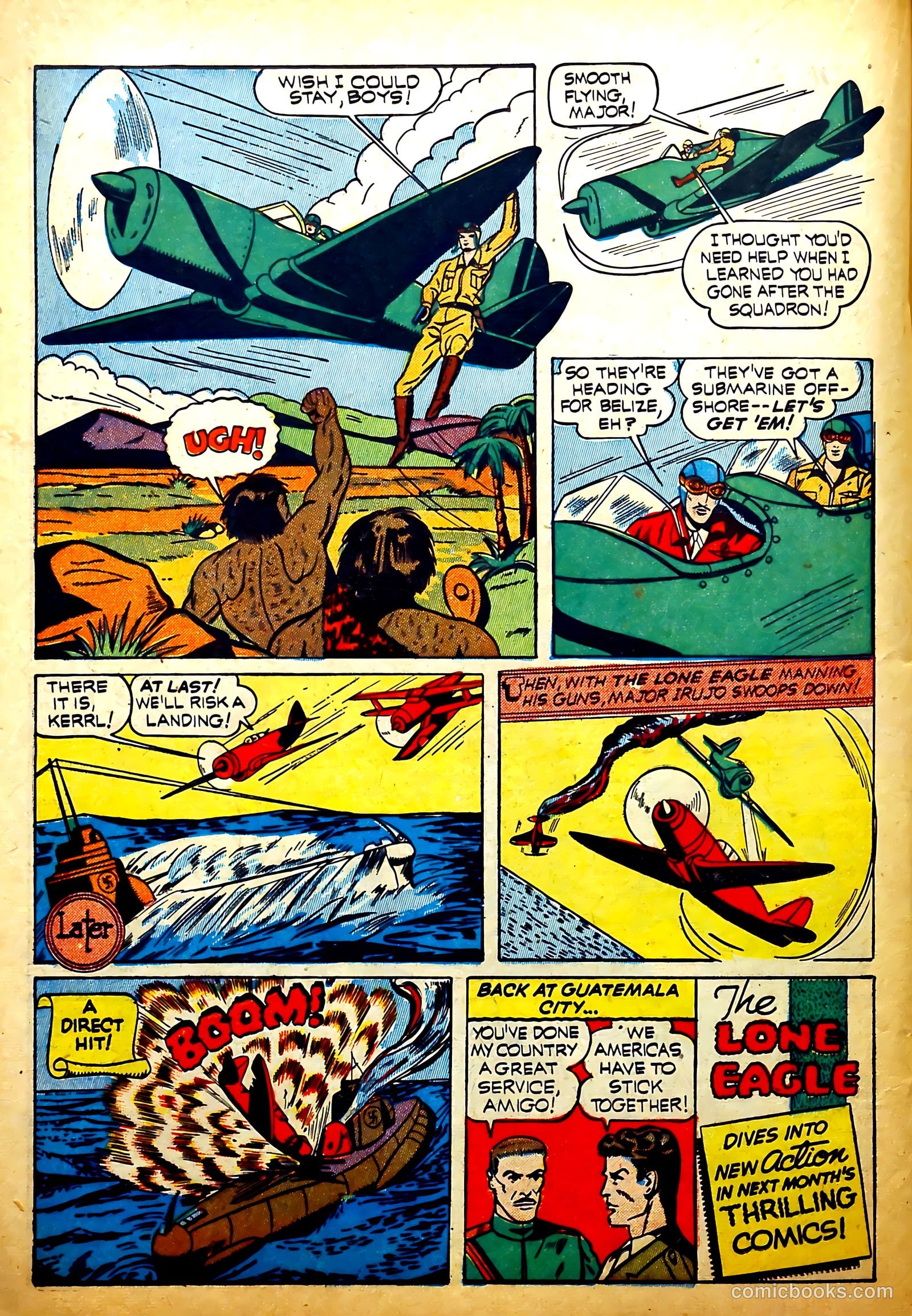 Thrilling Comics #18 (1940) — page 40 of 70