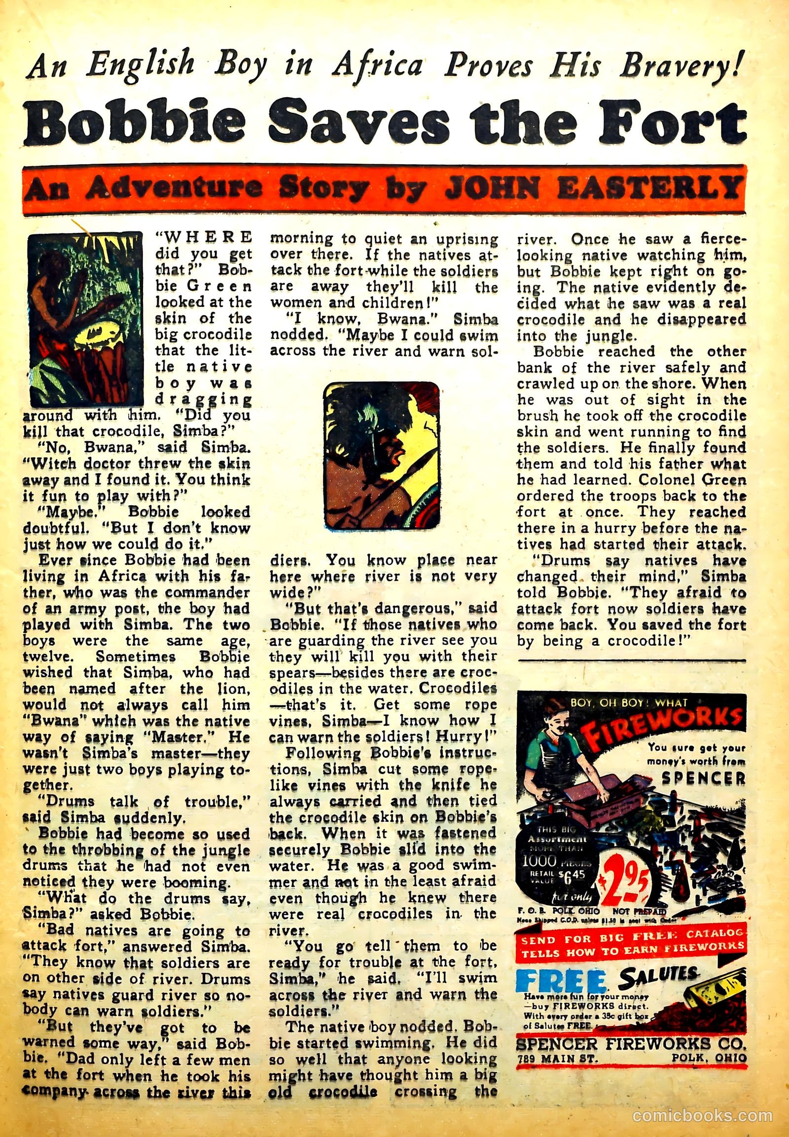 Thrilling Comics #18 (1940) — page 41 of 70