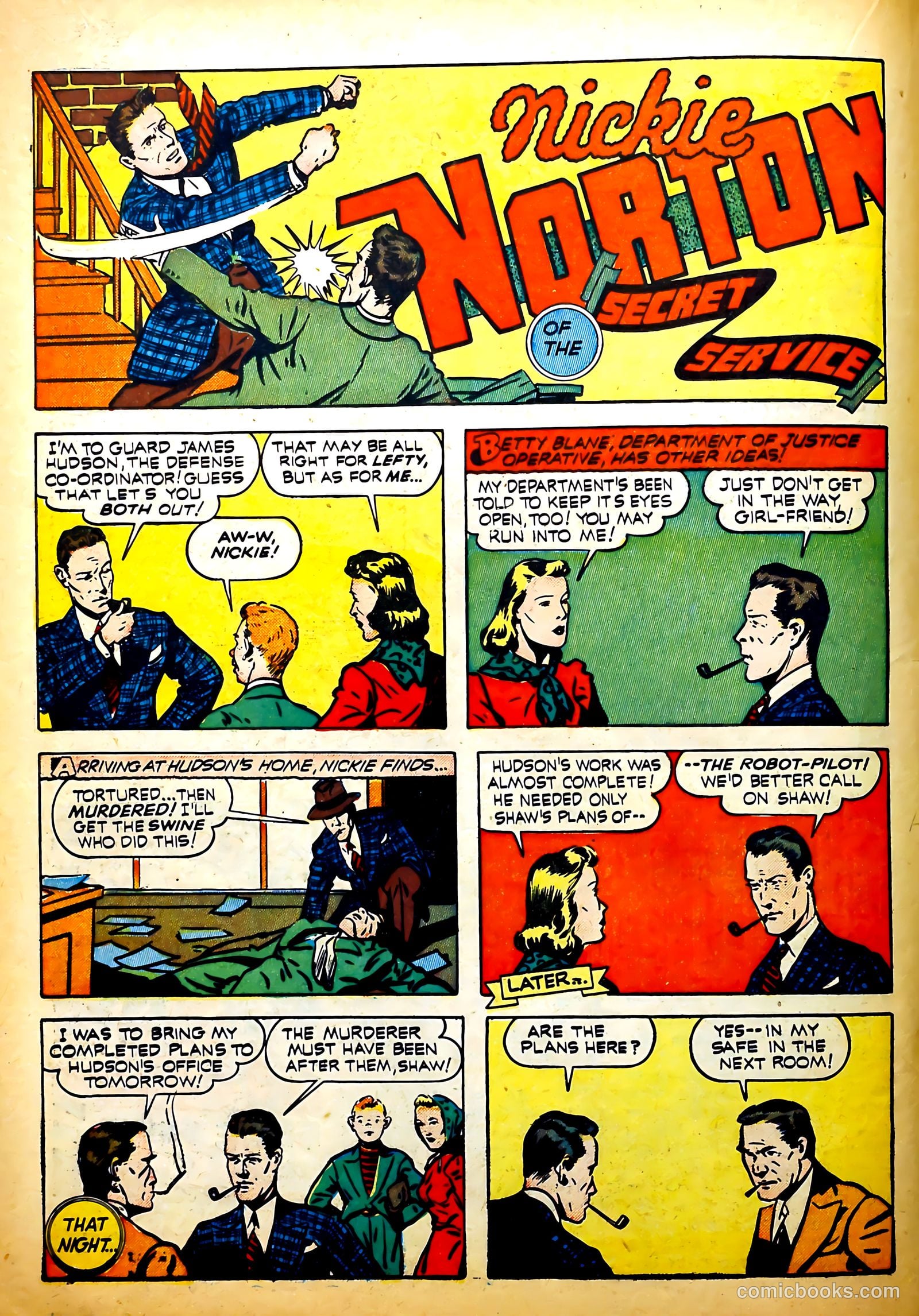 Thrilling Comics #18 (1940) — page 42 of 70