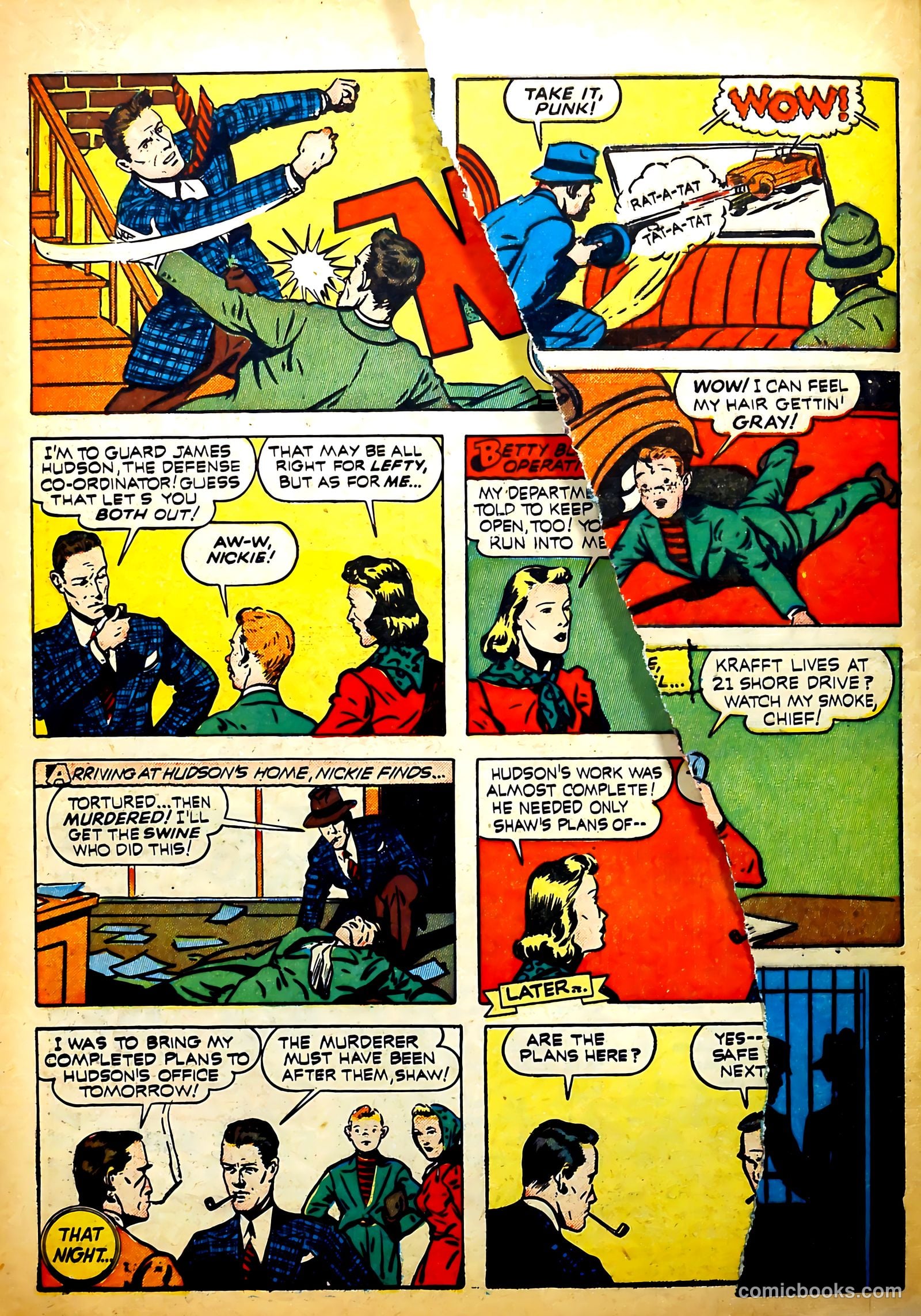 Thrilling Comics #18 (1940) — page 45 of 70