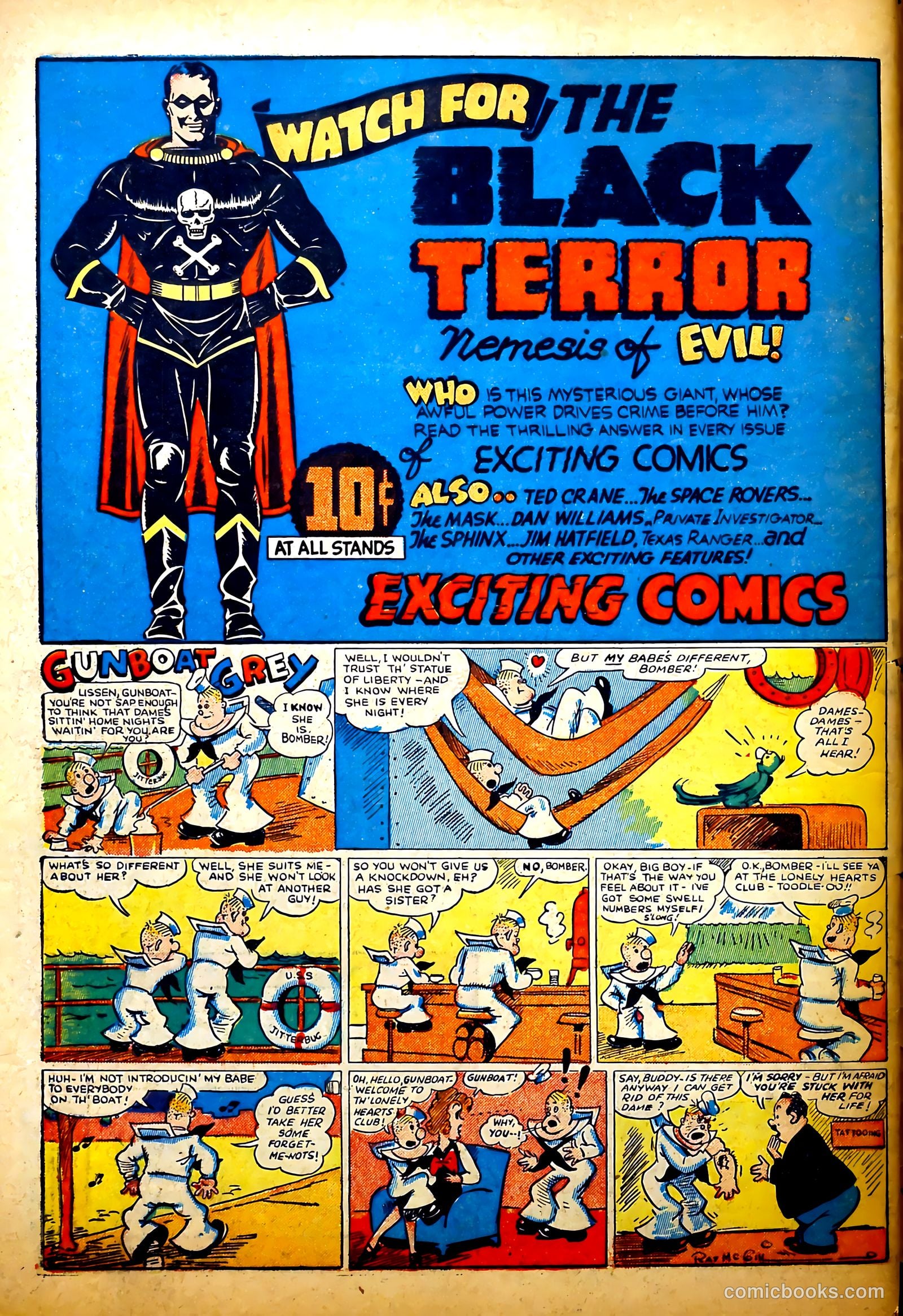 Thrilling Comics #18 (1940) — page 68 of 70