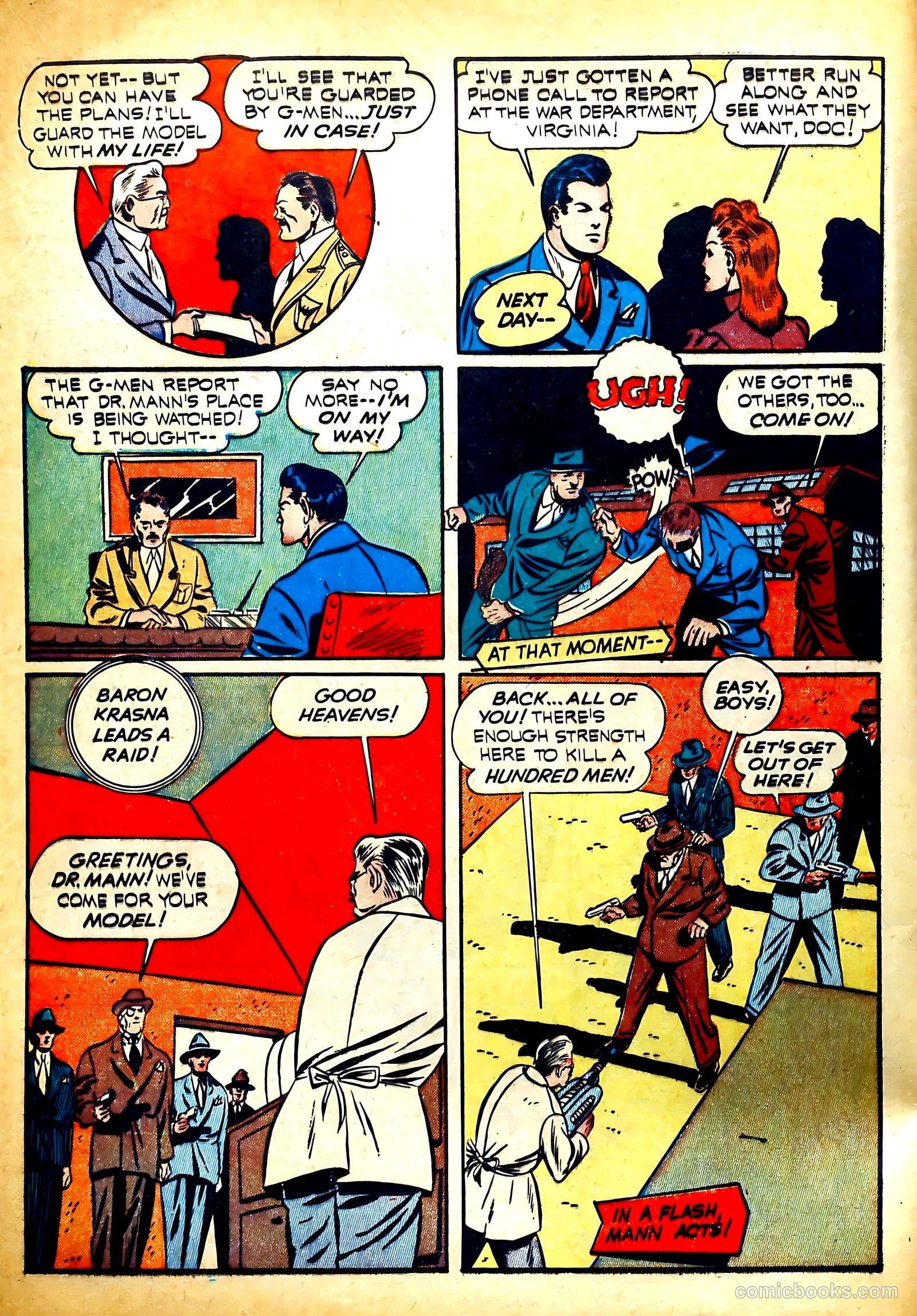 Thrilling Comics #19 (1940) — page 4 of 68