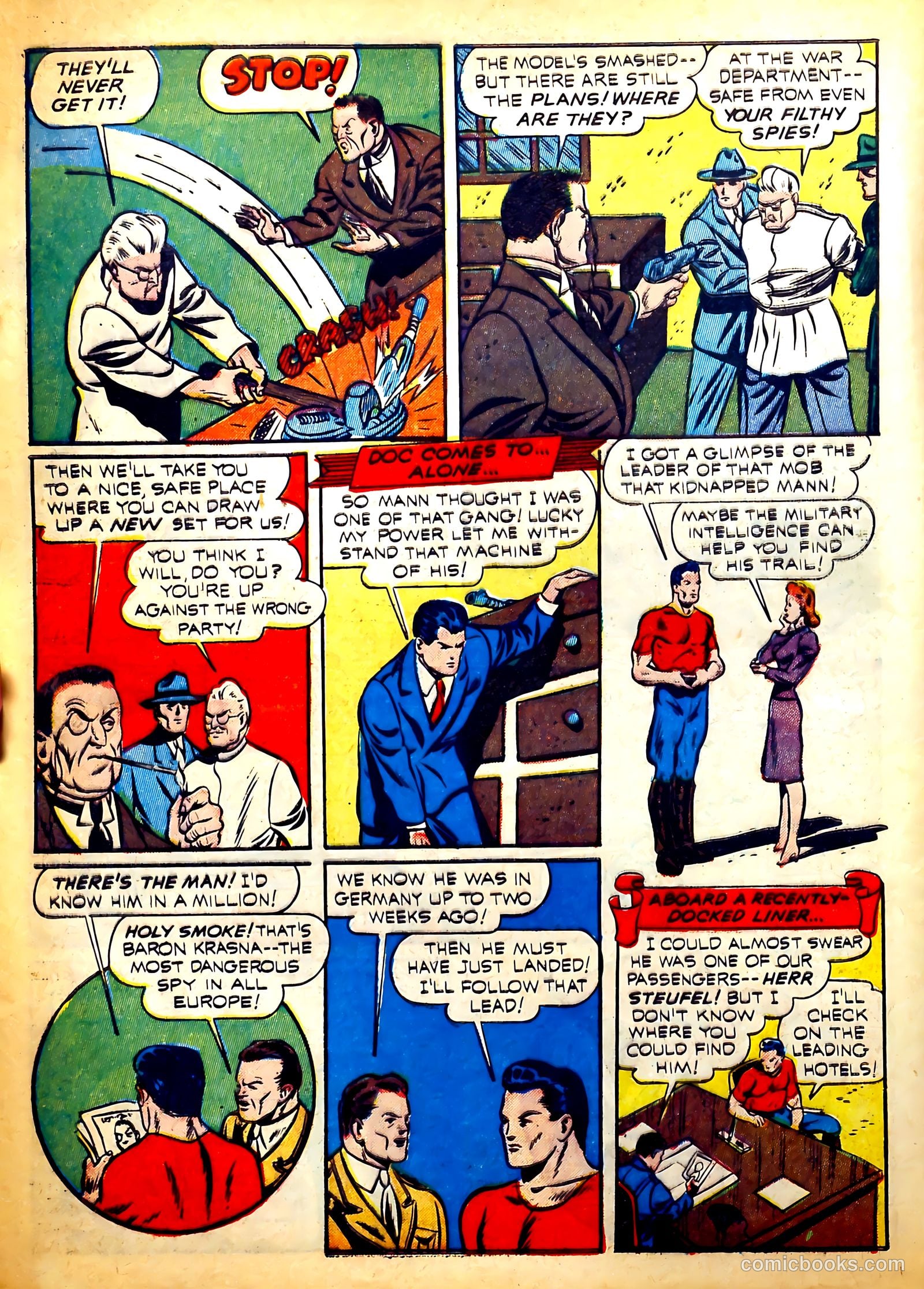 Thrilling Comics #19 (1940) — page 6 of 68