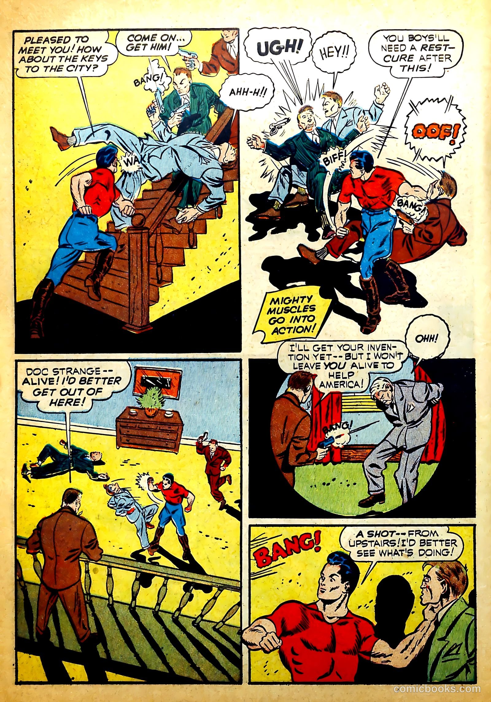 Thrilling Comics #19 (1940) — page 8 of 68
