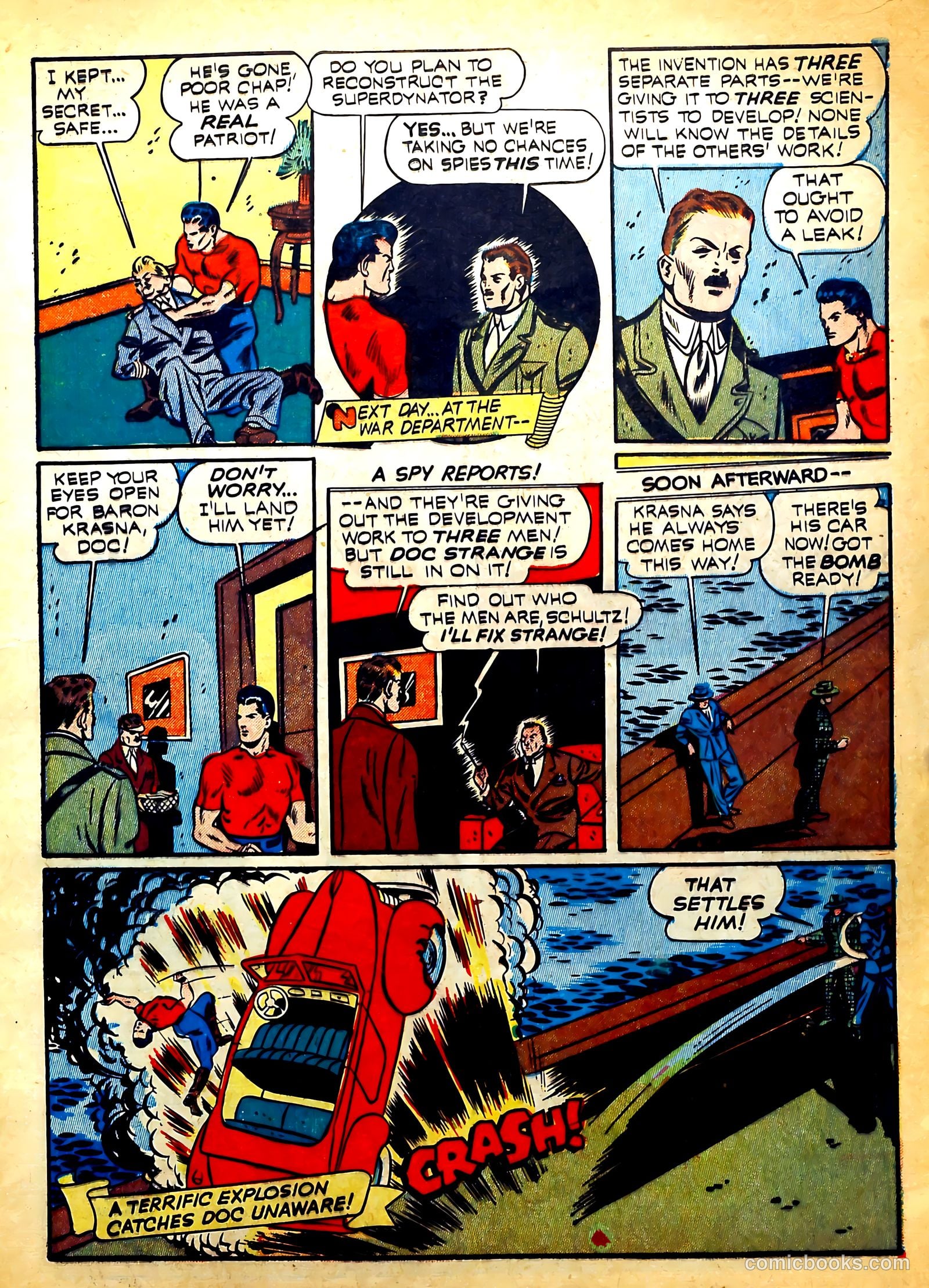 Thrilling Comics #19 (1940) — page 9 of 68