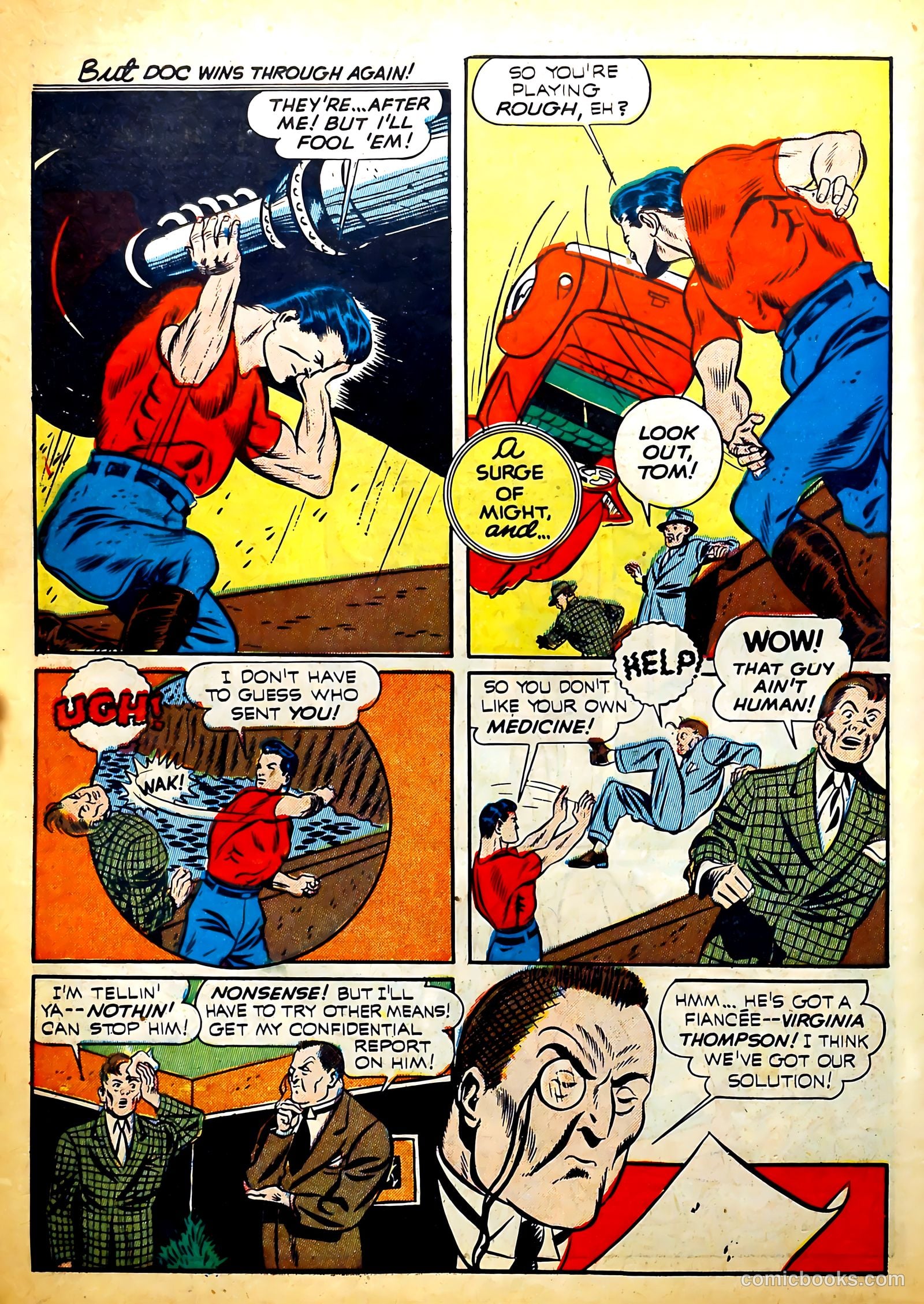 Thrilling Comics #19 (1940) — page 10 of 68