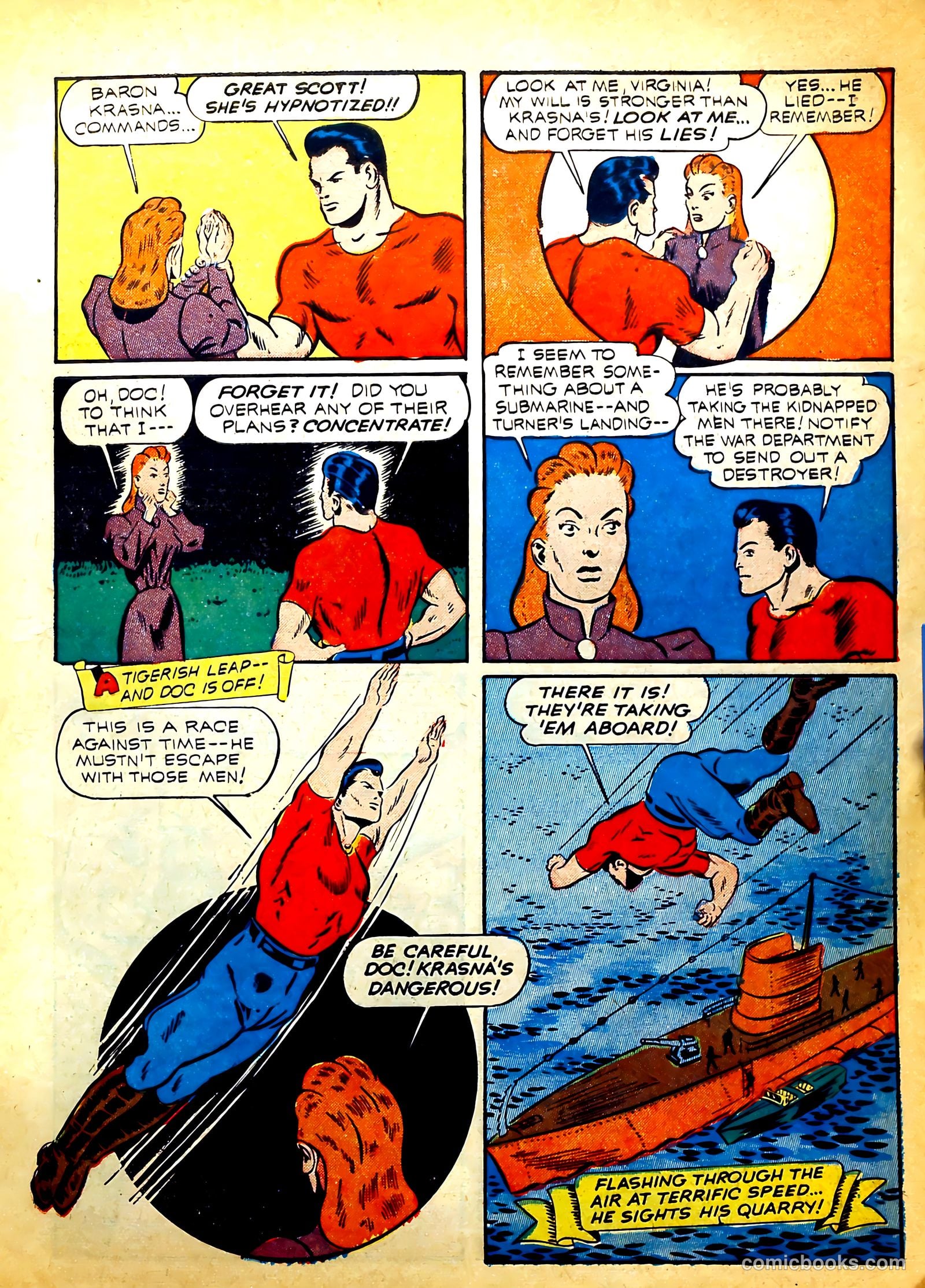 Thrilling Comics #19 (1940) — page 13 of 68