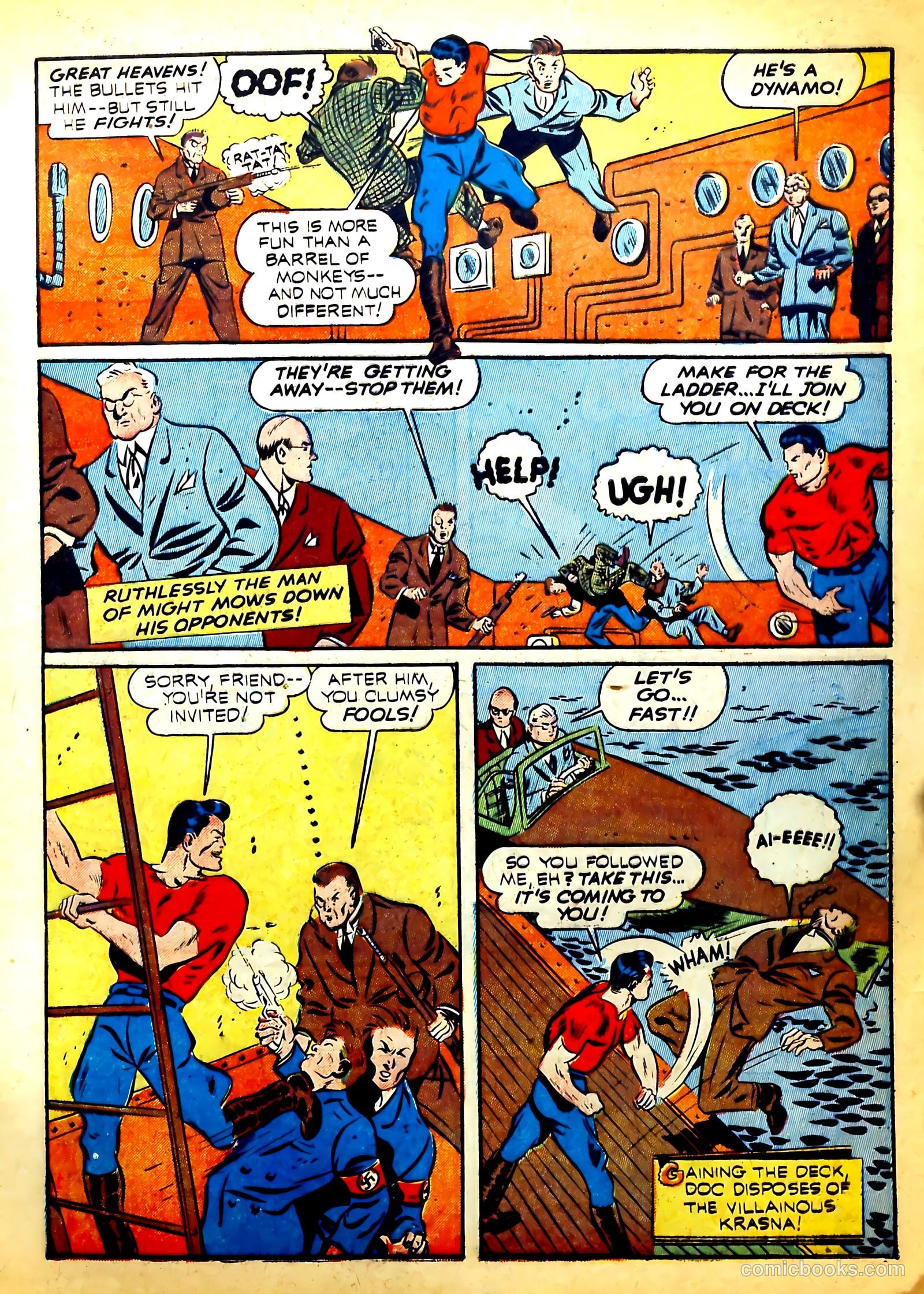 Thrilling Comics #19 (1940) — page 15 of 68