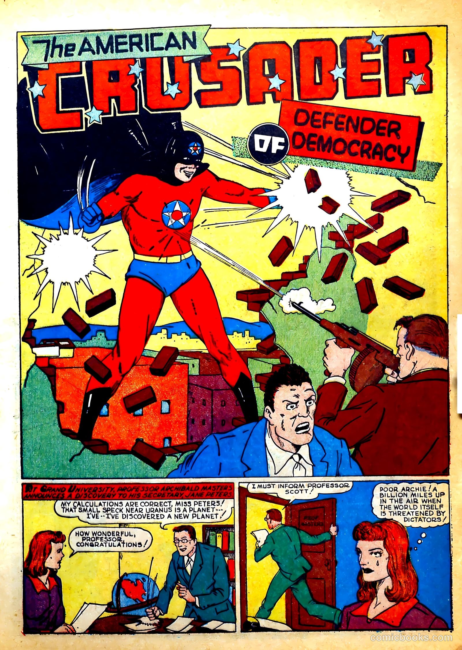 Thrilling Comics #19 (1940) — page 17 of 68