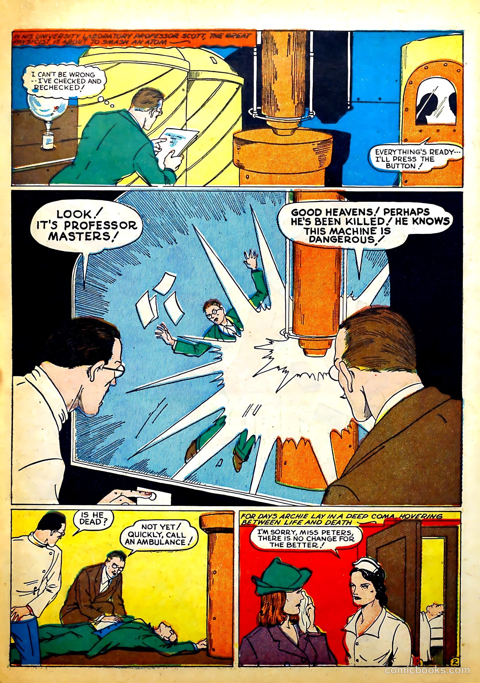 Thrilling Comics #19 (1940) — page 18 of 68
