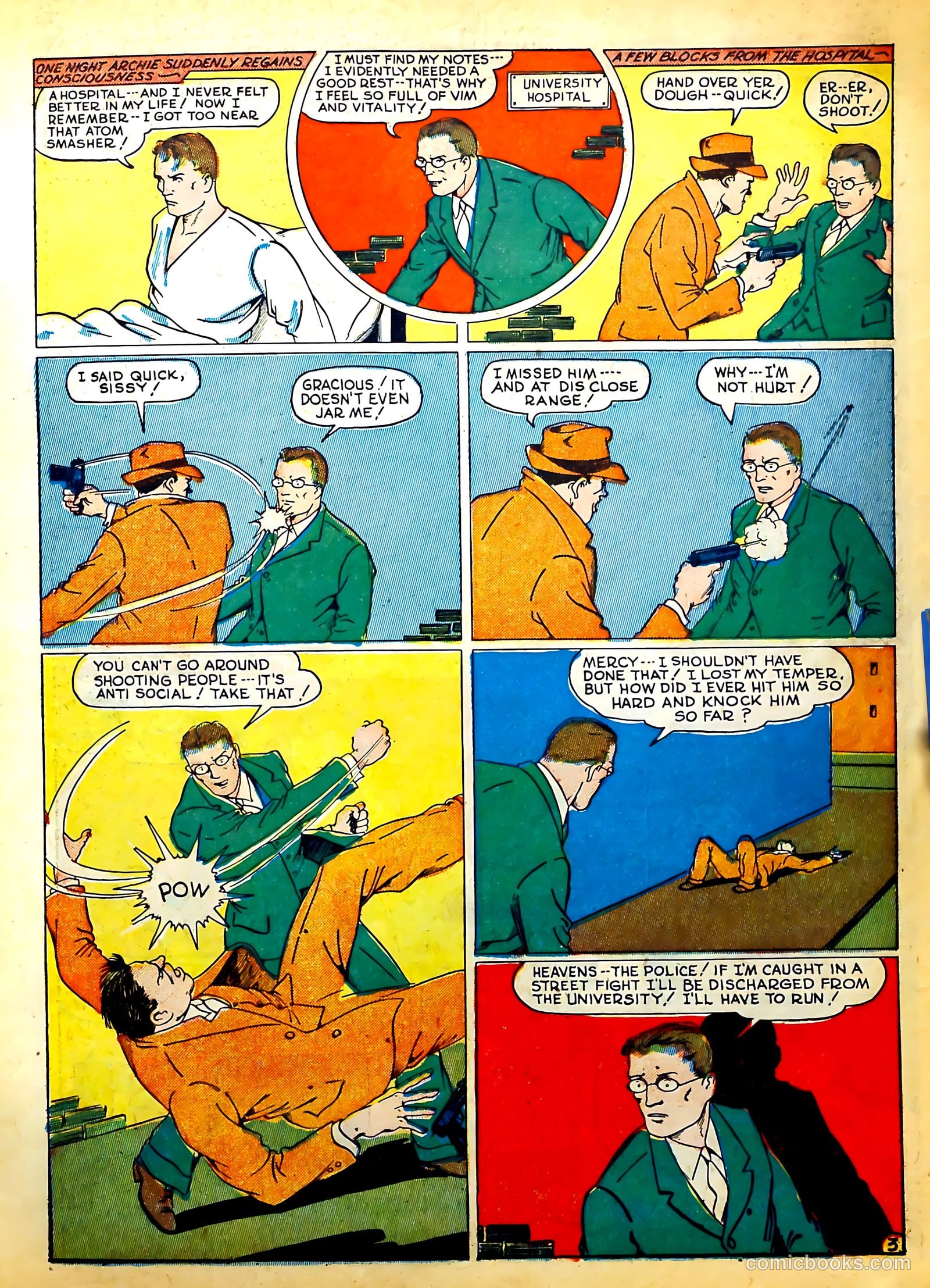 Thrilling Comics #19 (1940) — page 19 of 68