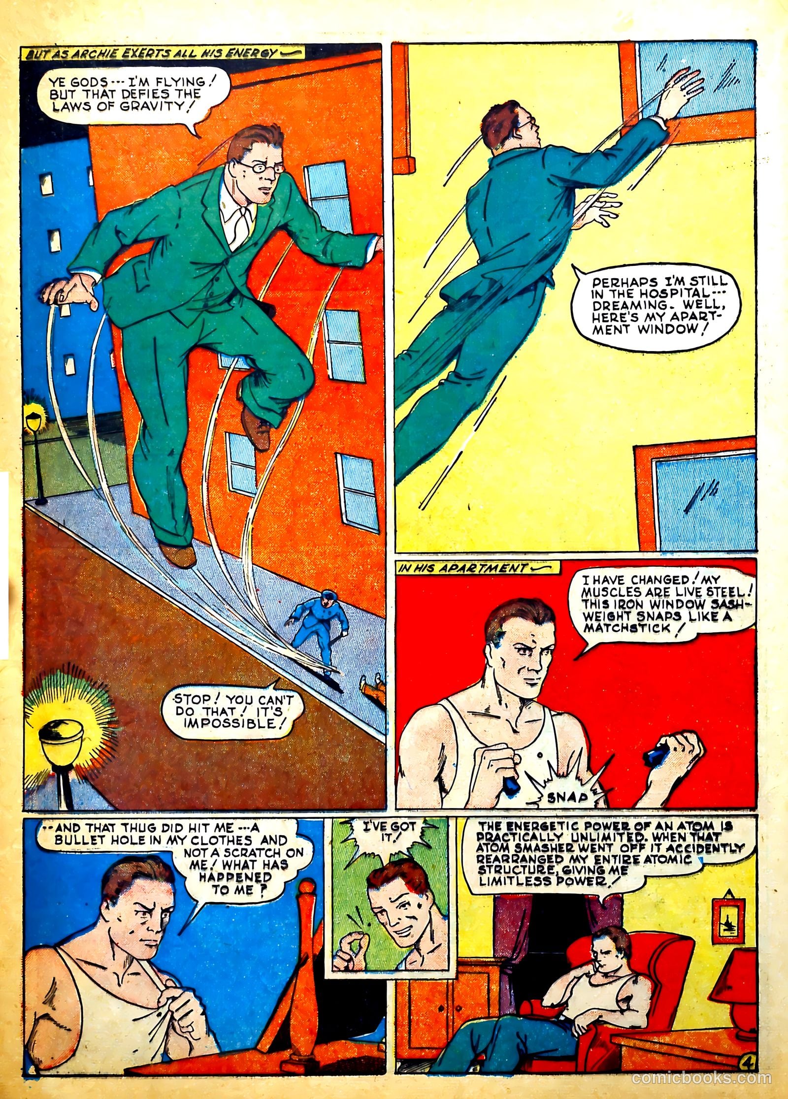 Thrilling Comics #19 (1940) — page 20 of 68