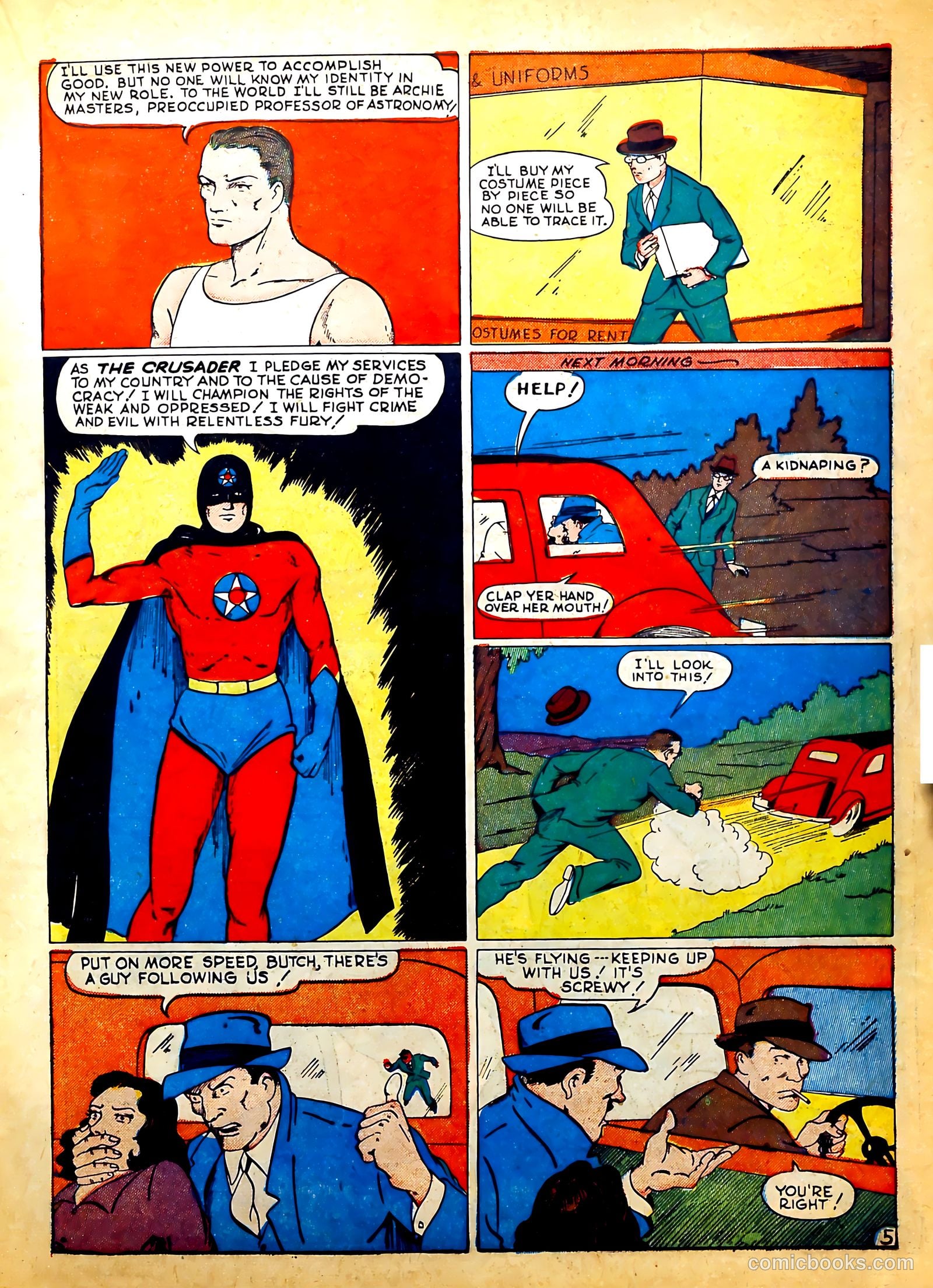 Thrilling Comics #19 (1940) — page 21 of 68