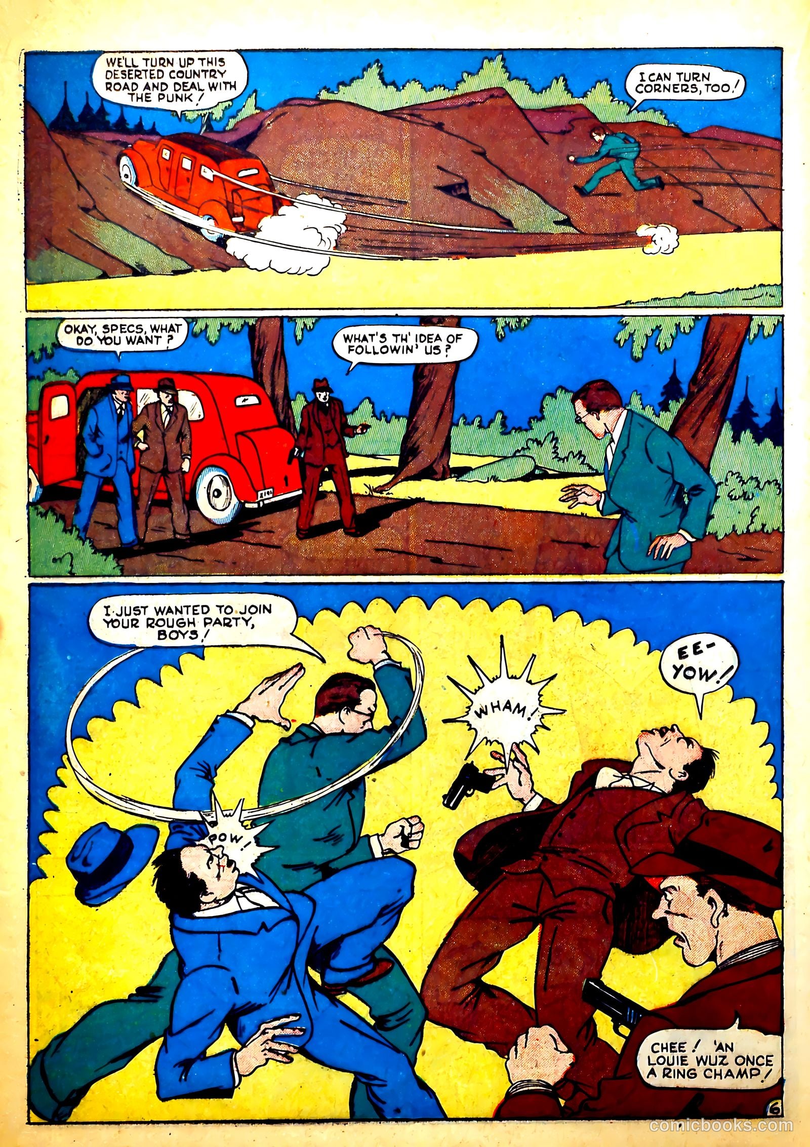 Thrilling Comics #19 (1940) — page 22 of 68