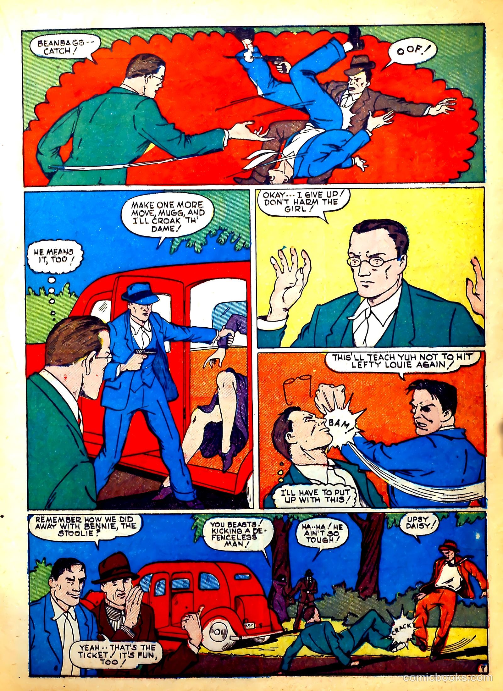 Thrilling Comics #19 (1940) — page 23 of 68