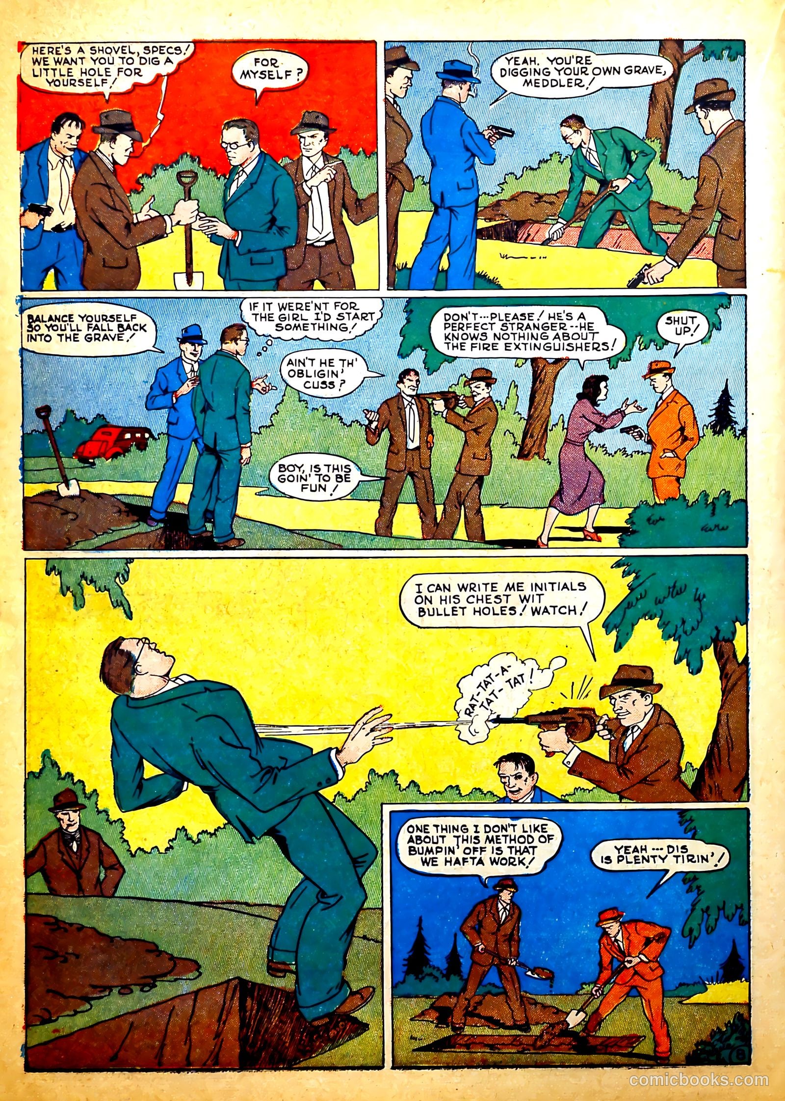 Thrilling Comics #19 (1940) — page 24 of 68