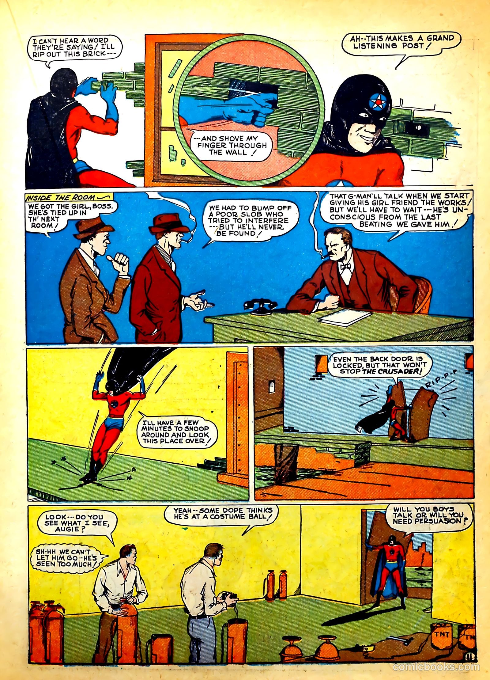 Thrilling Comics #19 (1940) — page 27 of 68