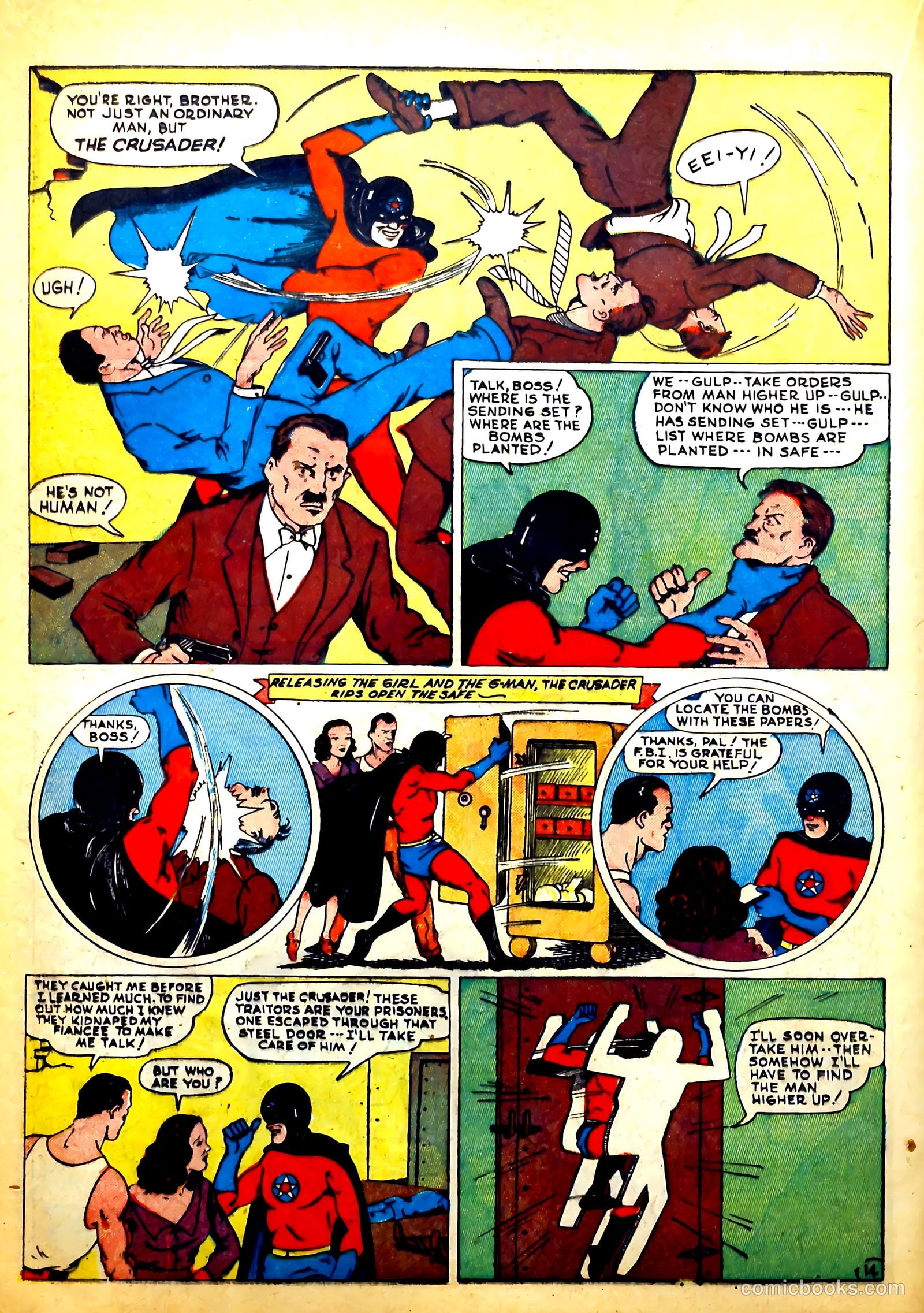 Thrilling Comics #19 (1940) — page 30 of 68