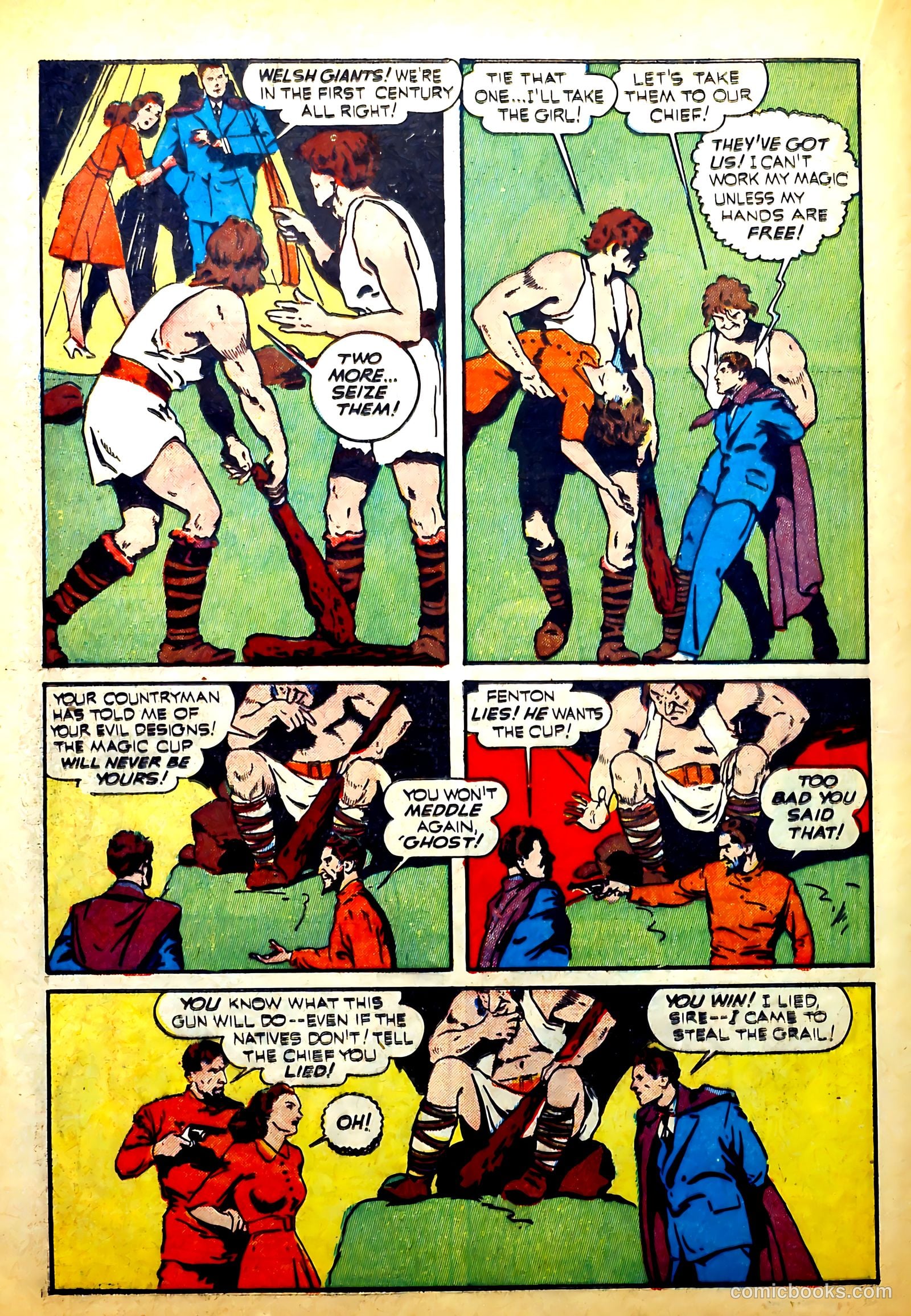 Thrilling Comics #19 (1940) — page 46 of 68
