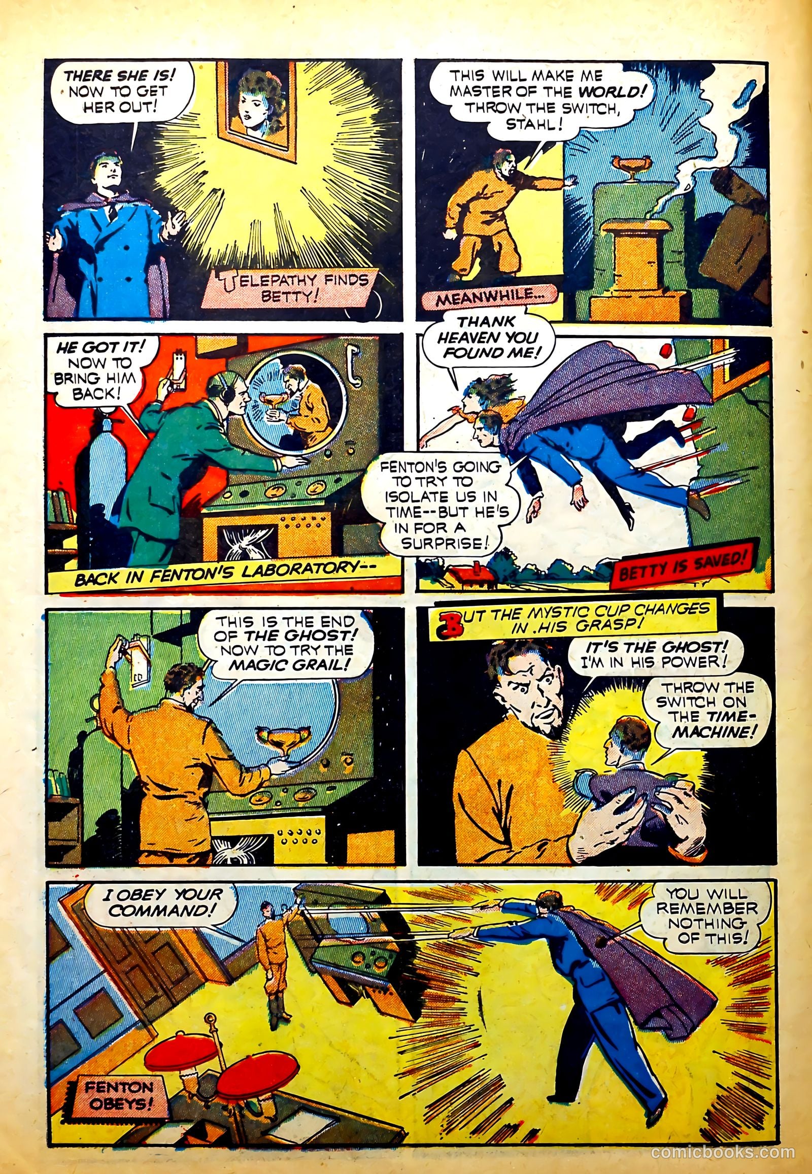 Thrilling Comics #19 (1940) — page 50 of 68