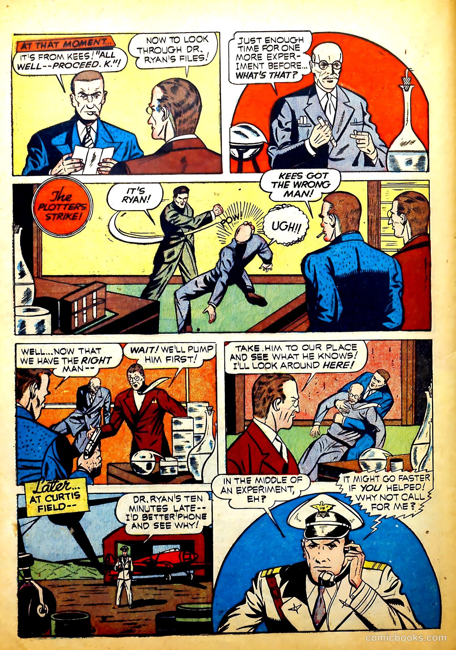 Thrilling Comics #19 (1940) — page 54 of 68