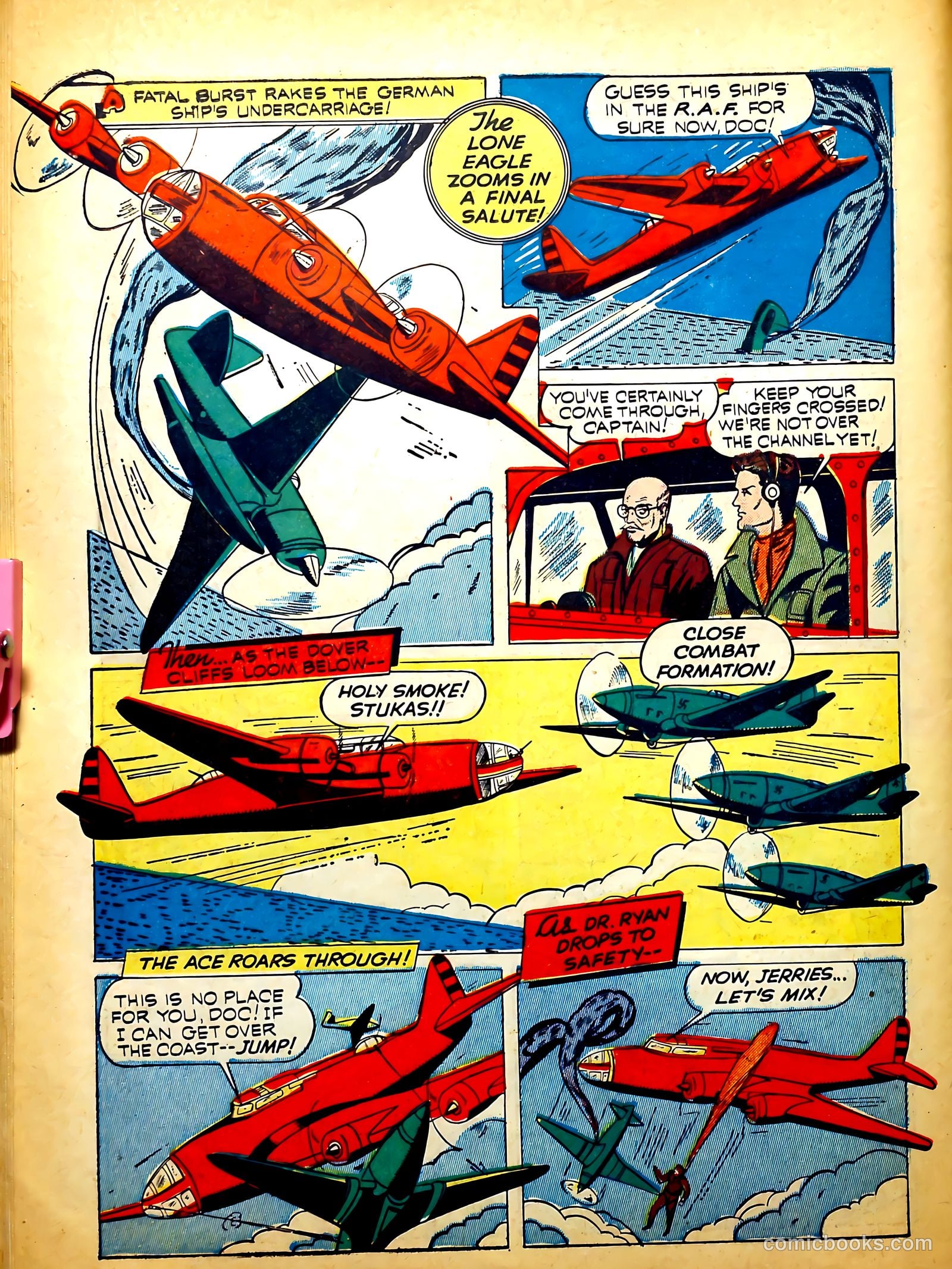 Thrilling Comics #19 (1940) — page 58 of 68