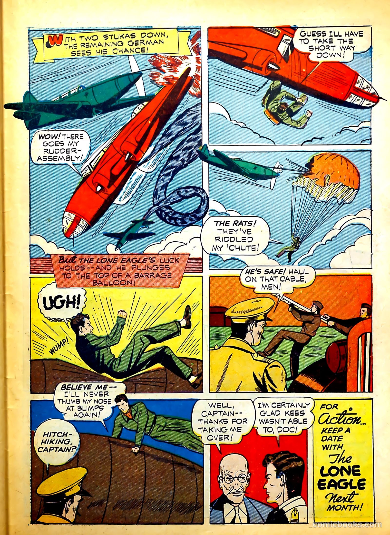 Thrilling Comics #19 (1940) — page 59 of 68