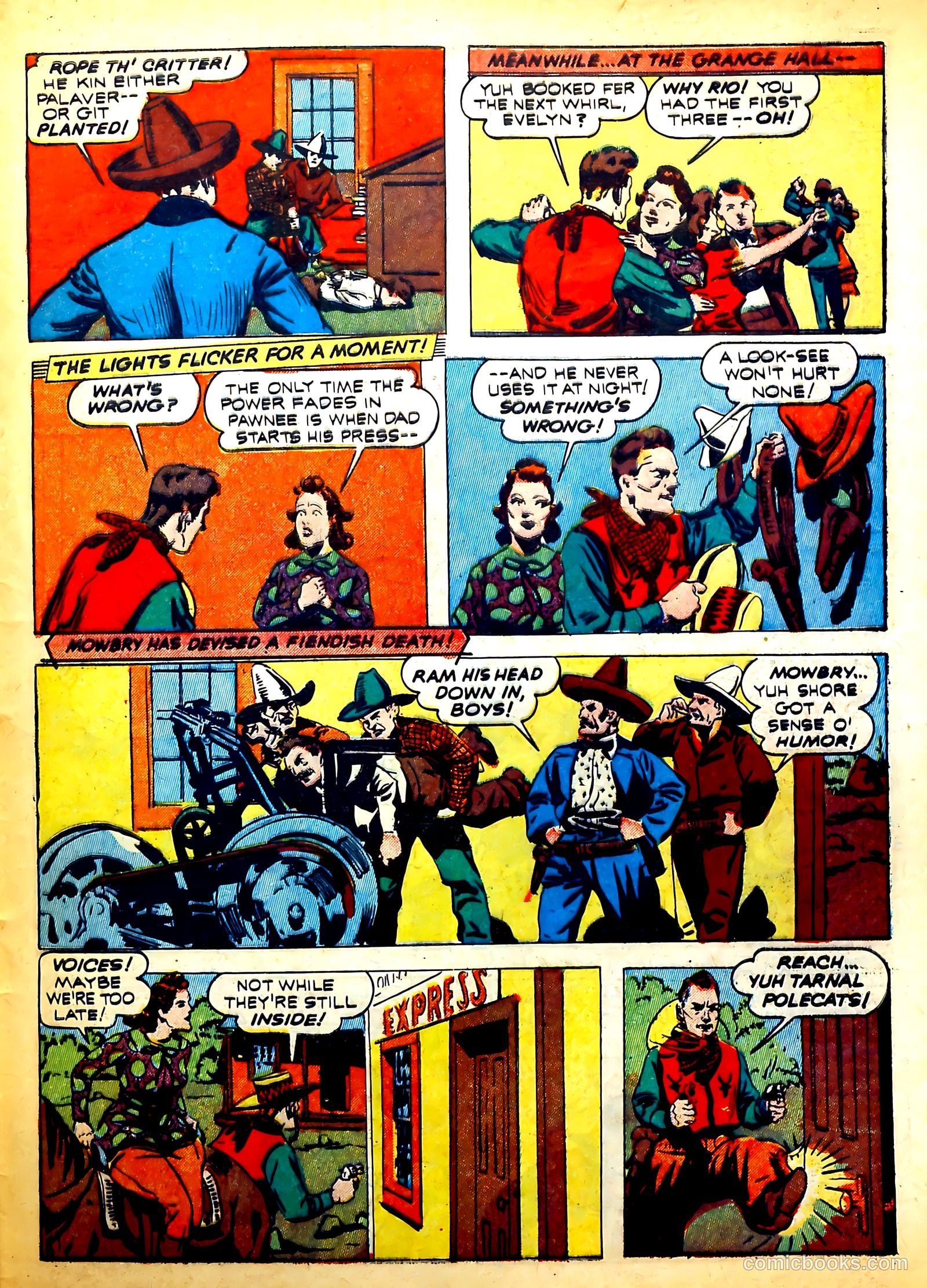 Thrilling Comics #19 (1940) — page 63 of 68