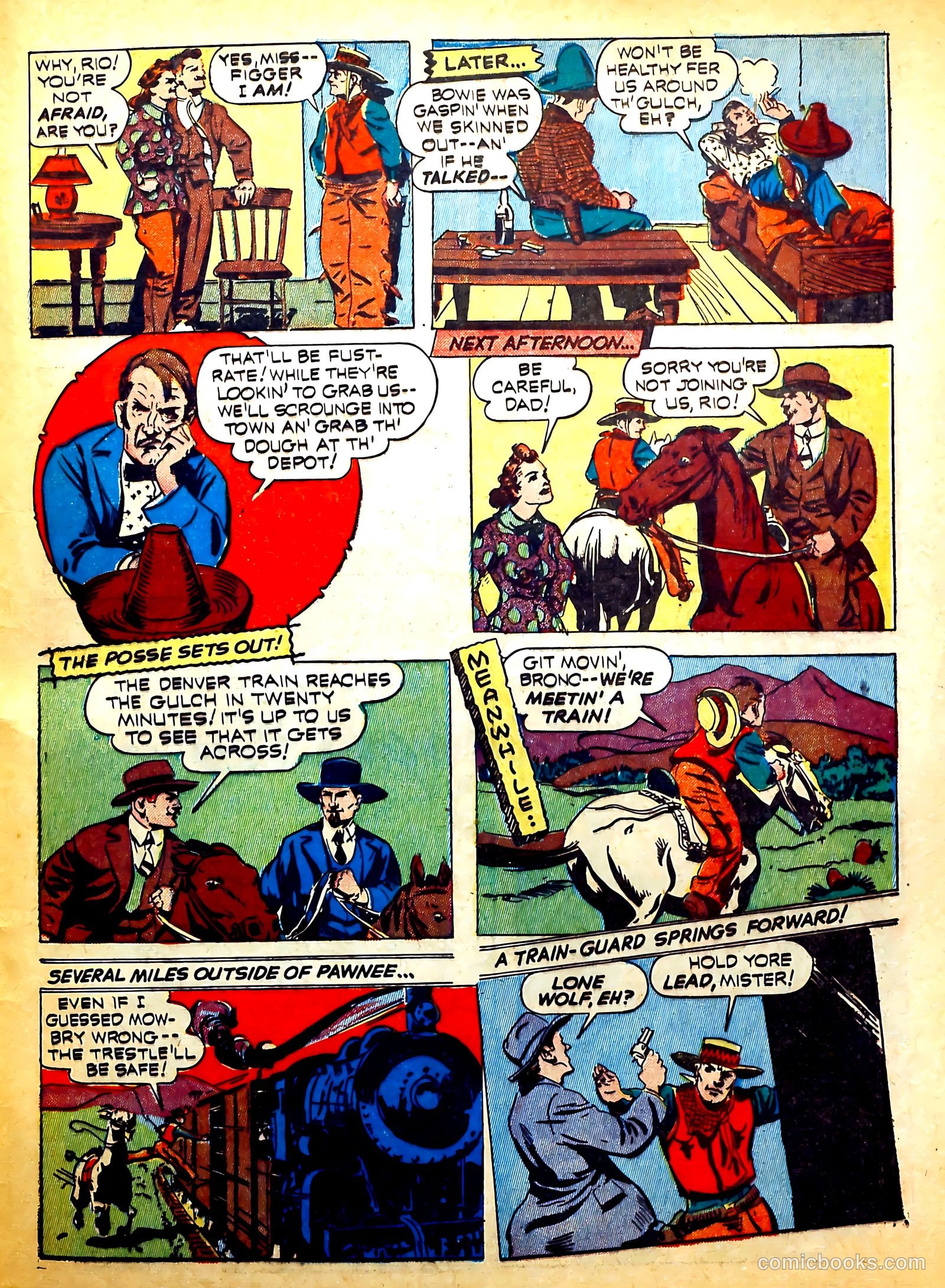 Thrilling Comics #19 (1940) — page 65 of 68