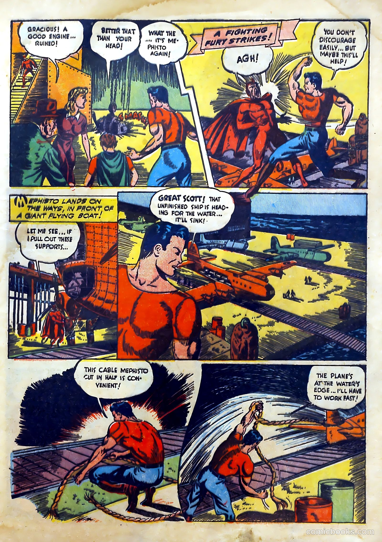 Thrilling Comics #33 (1940) — page 6 of 70