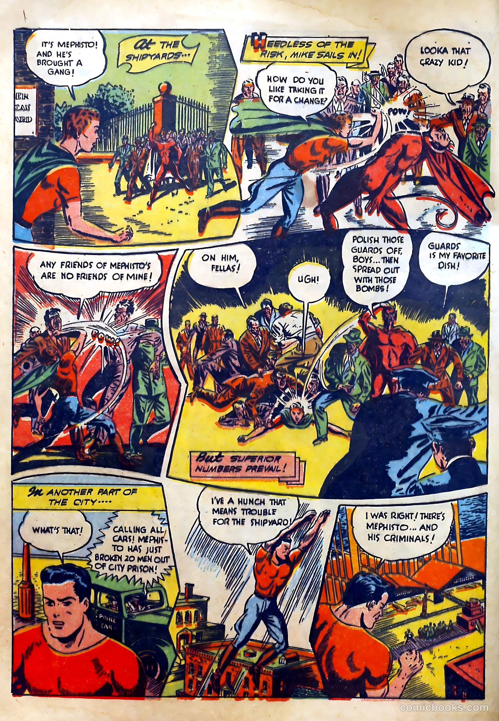 Thrilling Comics #33 (1940) — page 9 of 70