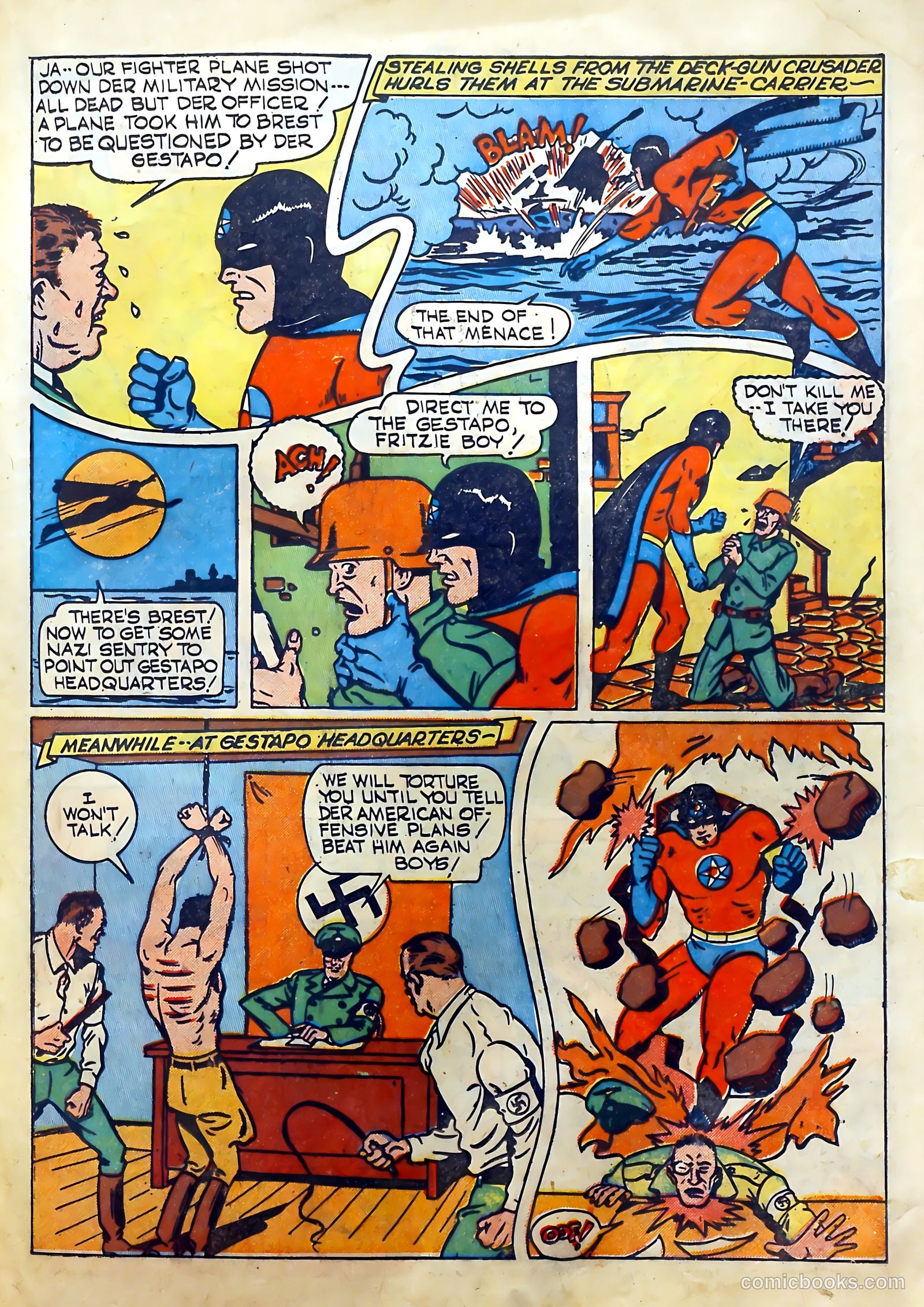 Thrilling Comics #33 (1940) — page 20 of 70