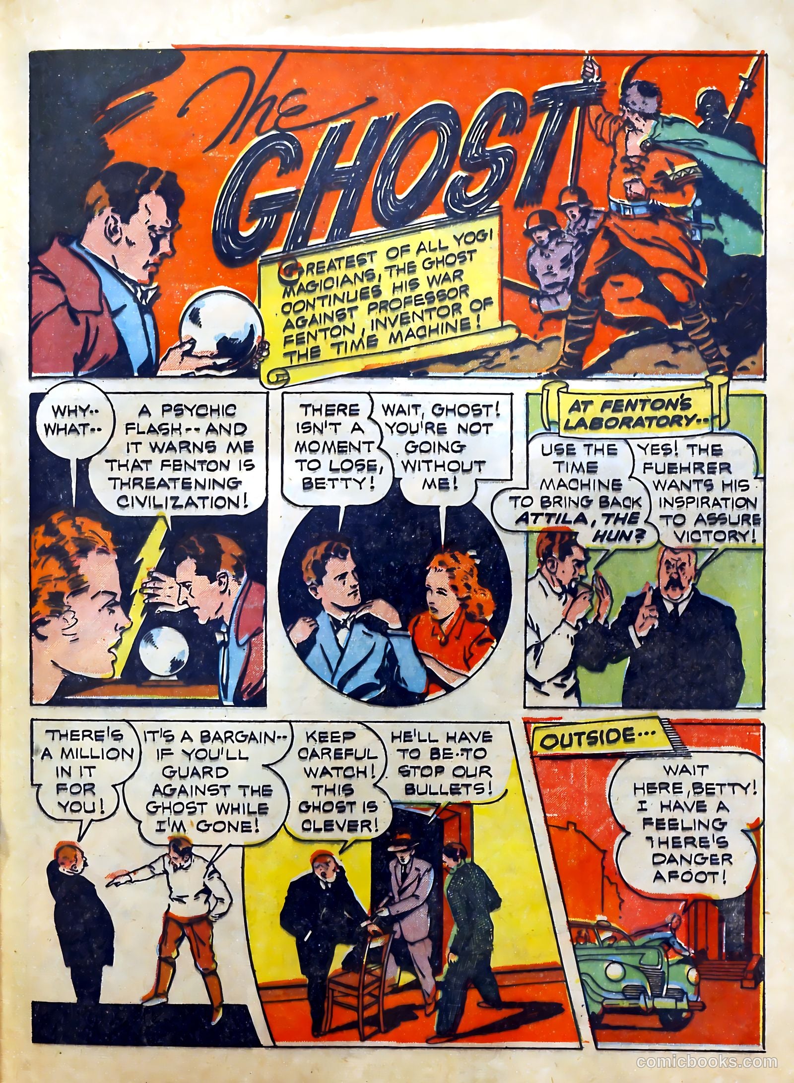 Thrilling Comics #33 (1940) — page 22 of 70