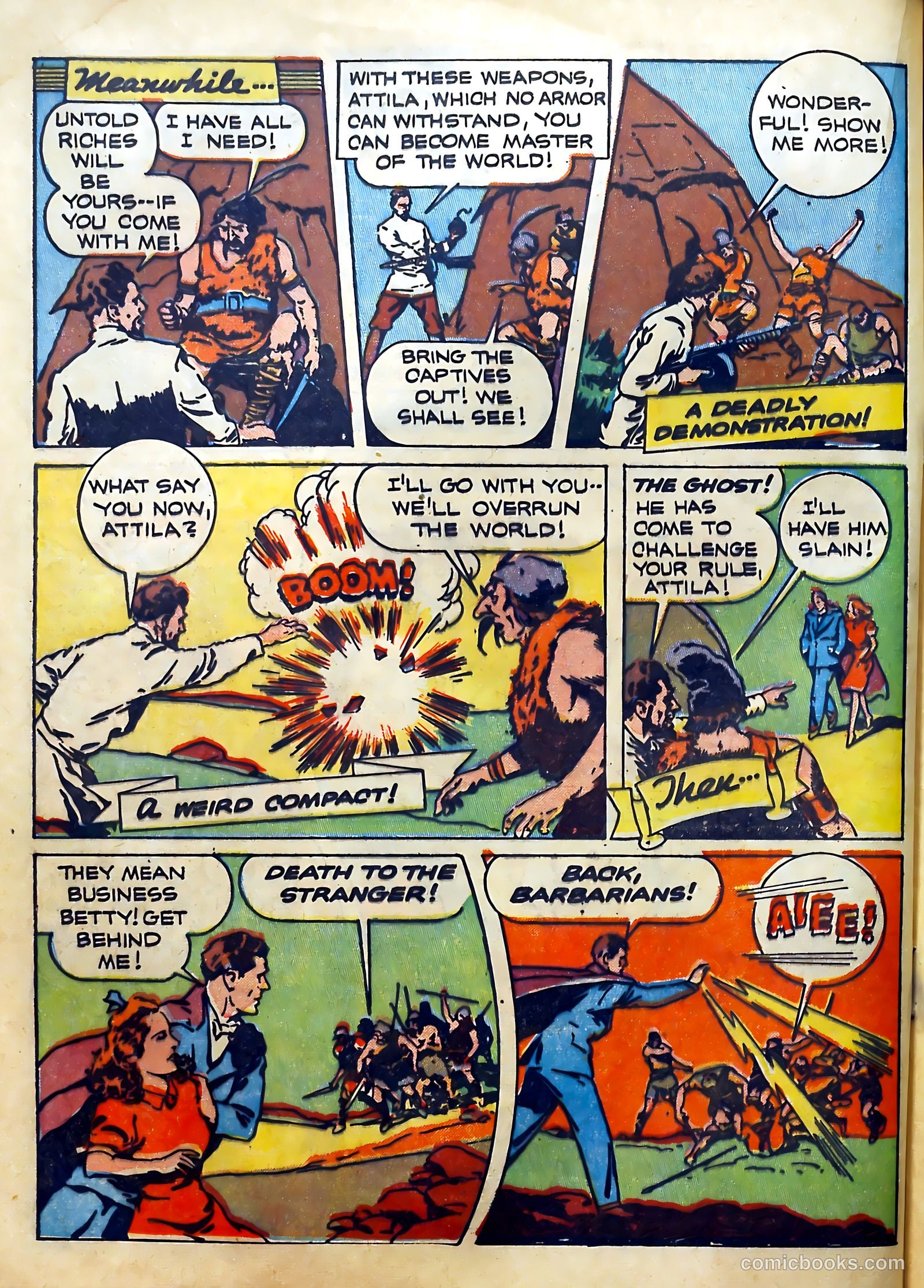 Thrilling Comics #33 (1940) — page 25 of 70