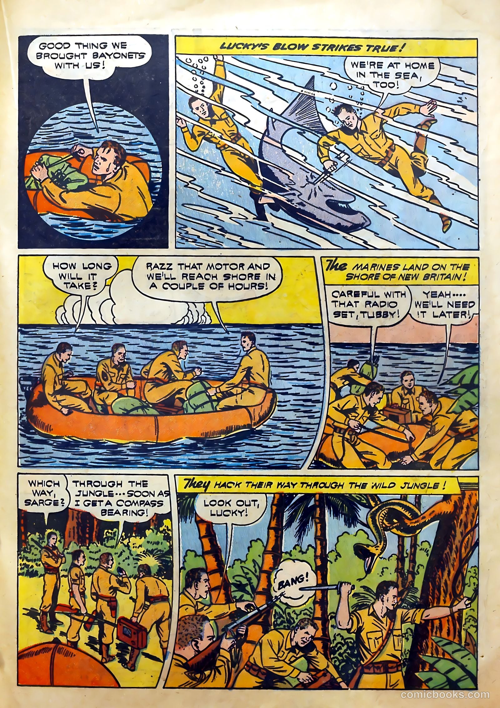 Thrilling Comics #33 (1940) — page 32 of 70