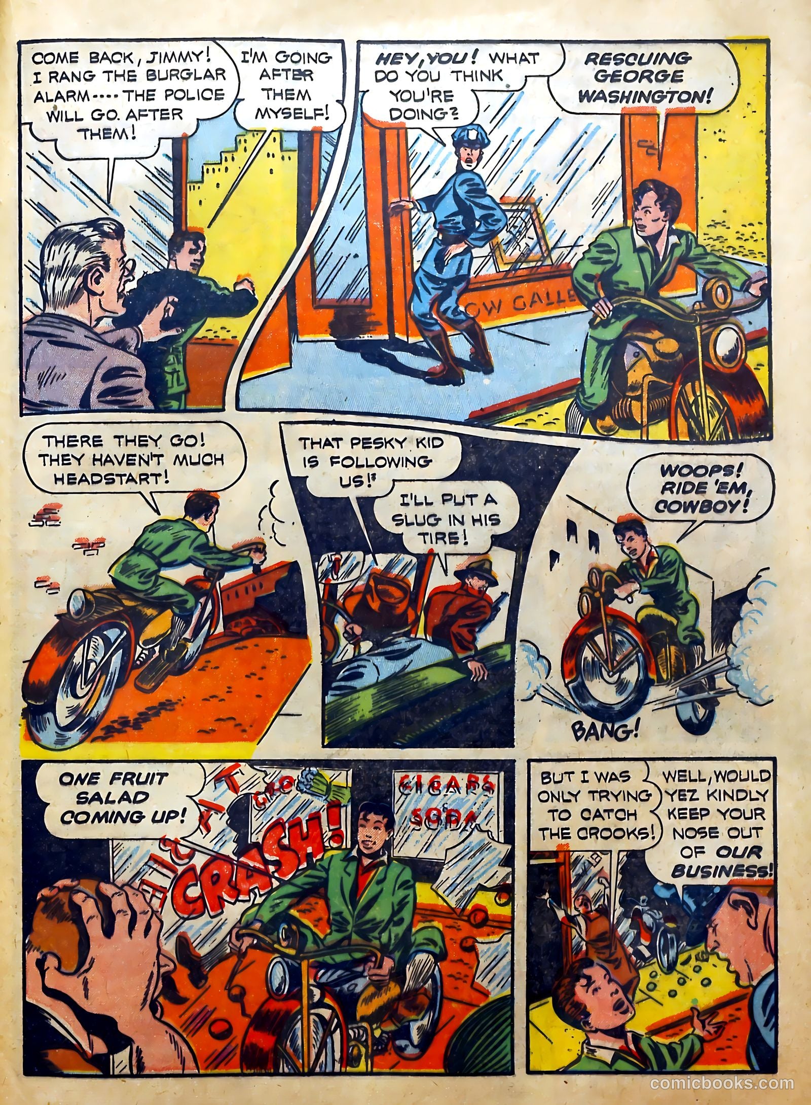 Thrilling Comics #33 (1940) — page 42 of 70