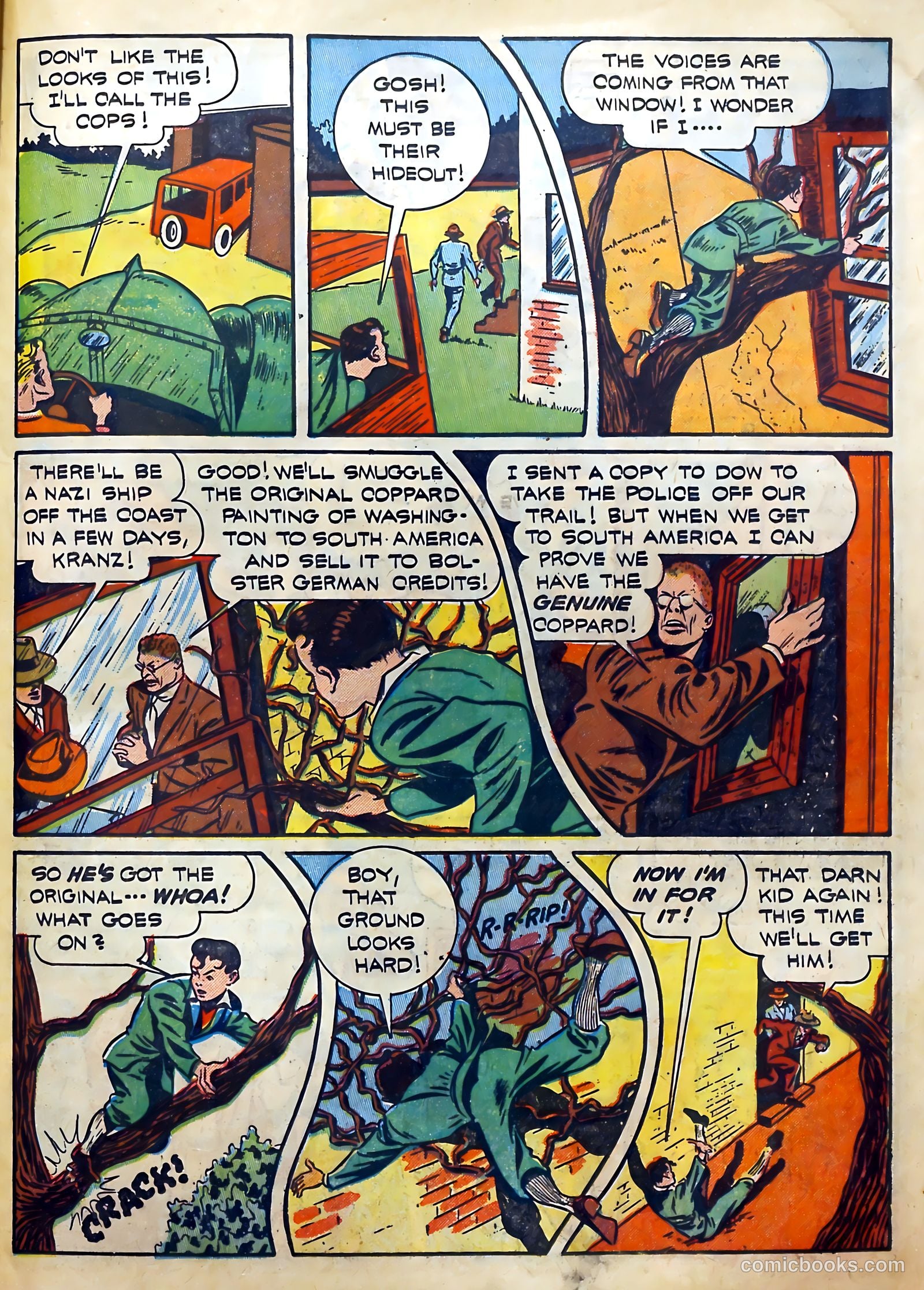 Thrilling Comics #33 (1940) — page 44 of 70