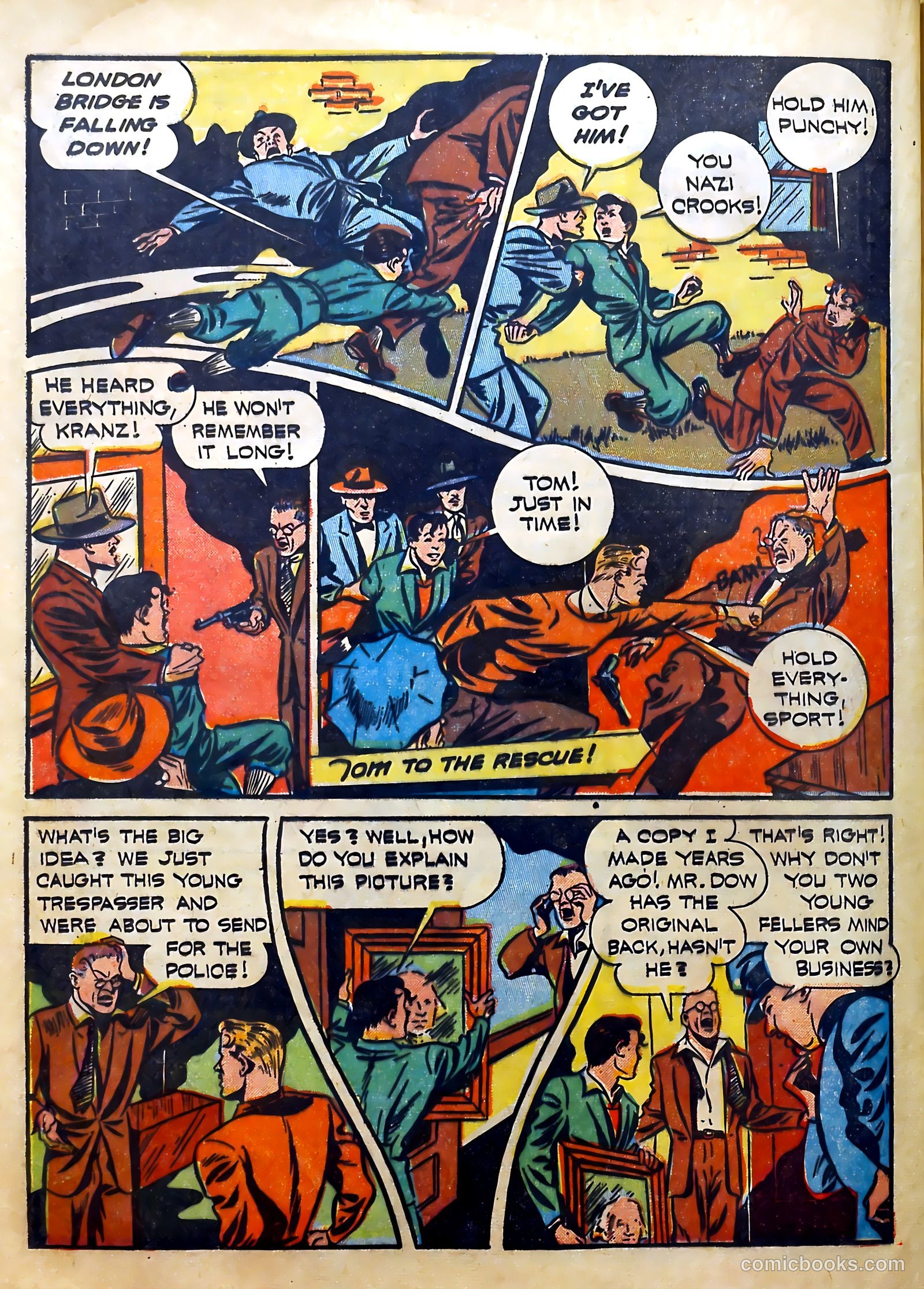 Thrilling Comics #33 (1940) — page 45 of 70