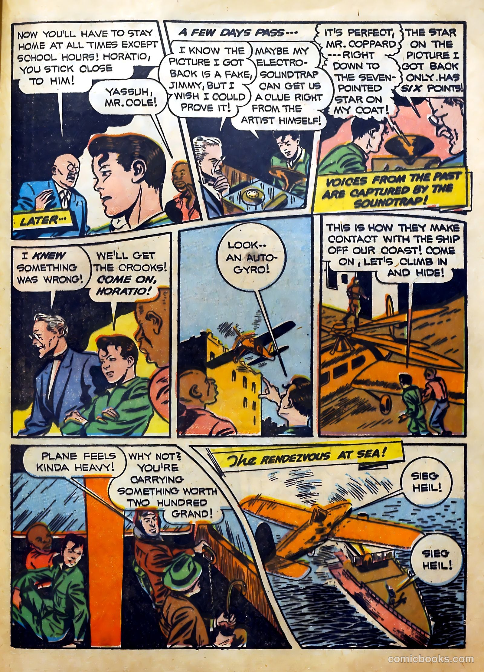 Thrilling Comics #33 (1940) — page 46 of 70